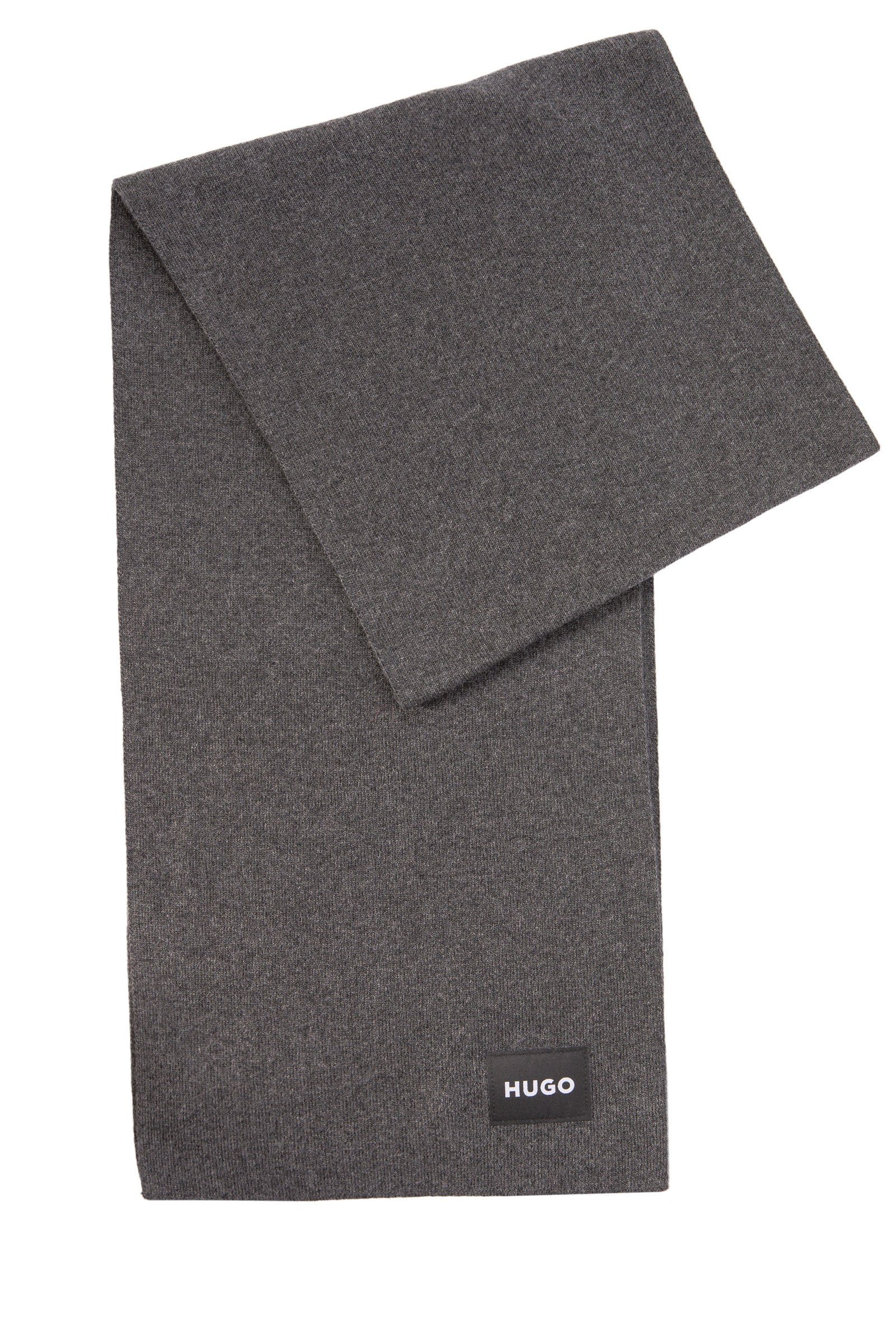 HUGO Schal Zevon, (keine Angabe, keine Angabe) Grau (023) | Modeschals