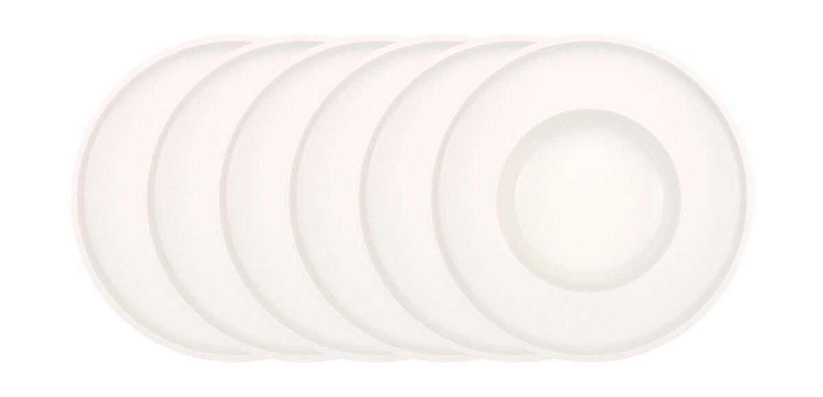Villeroy & Boch Teller-Set Pastateller 30 cm Artesano Original 6-tlg., 6 Personen, Premium Porcelain