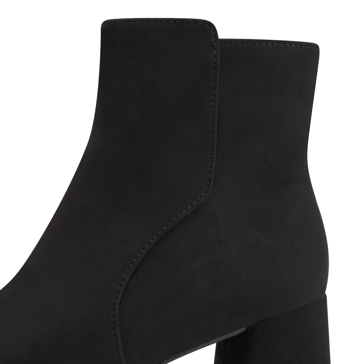 MARCO TOZZI Stiefelette, Blockabsatz, Businessschuh, Ankleboots mit Ziernähen