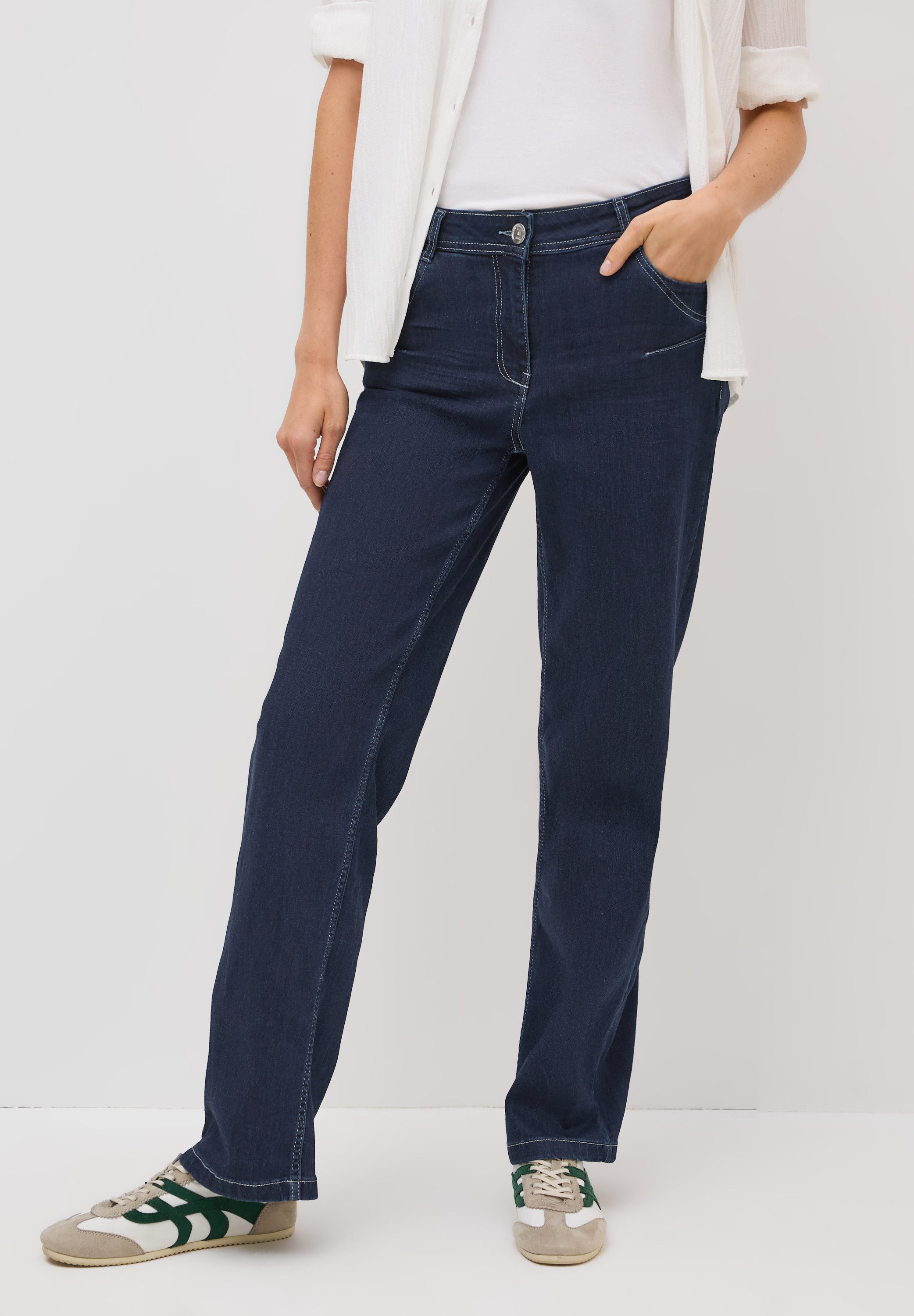 CECIL Loose-fit-Jeans High Waist