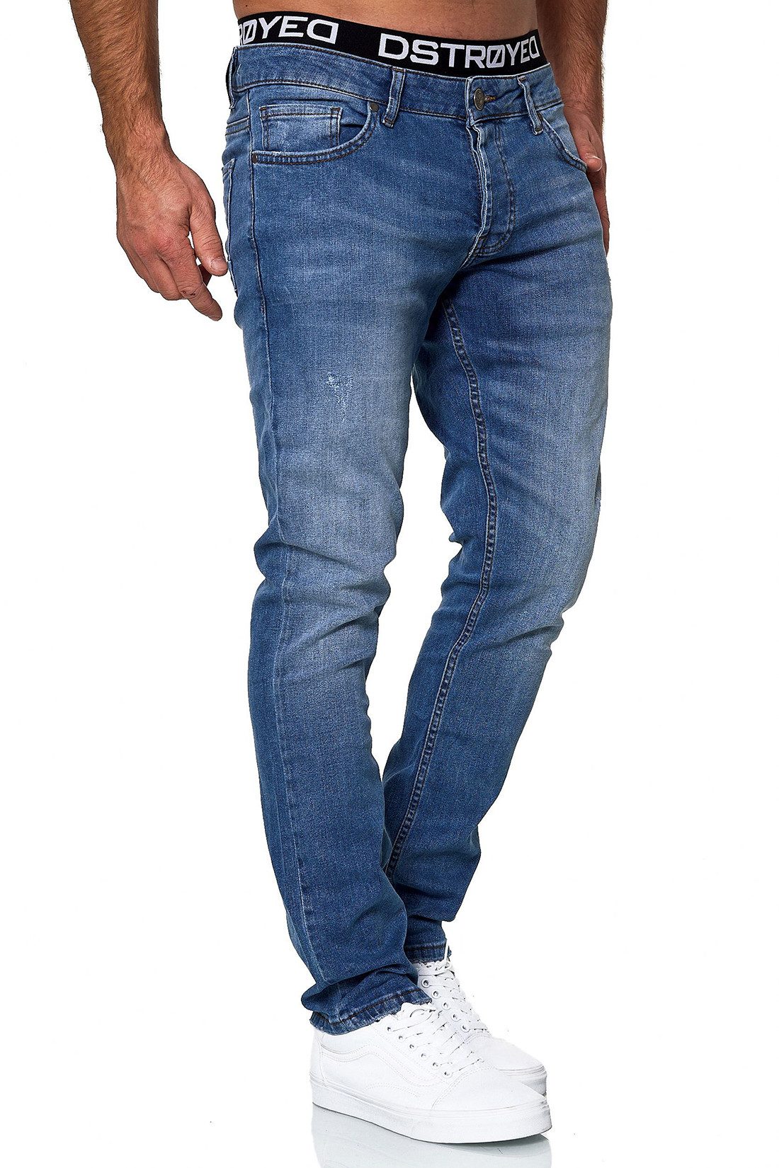 MERISH Slim-fit-Jeans MERISH Jeans Herren Slim Fit Stretch Jeanshose Design günstig online kaufen