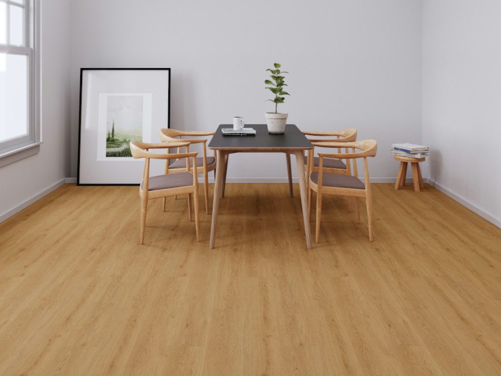 Timefloor Vinylboden Vinylboden Premium Klebevinyl Eiche Hellbraun Landhausdiele