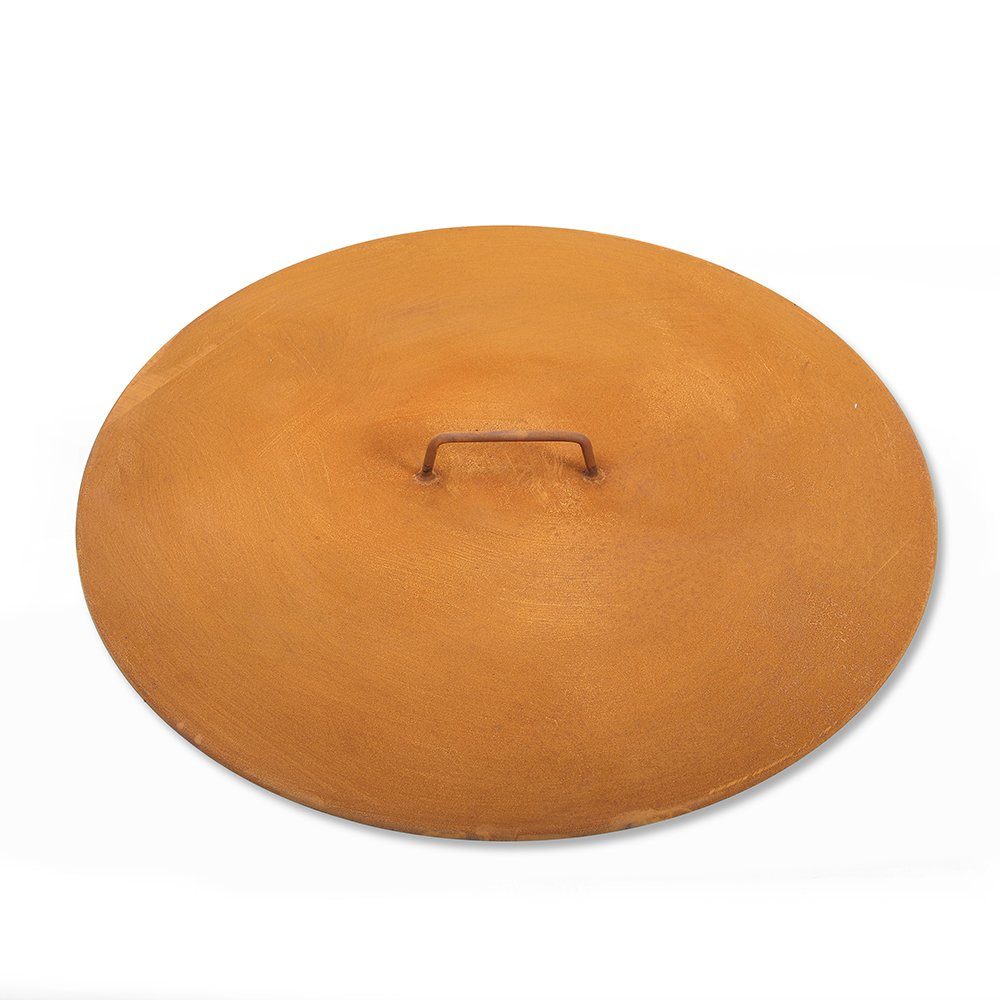 Czaja Feuerschale Feuerschalen Deckel 80 cm in Rostoptik, für alle