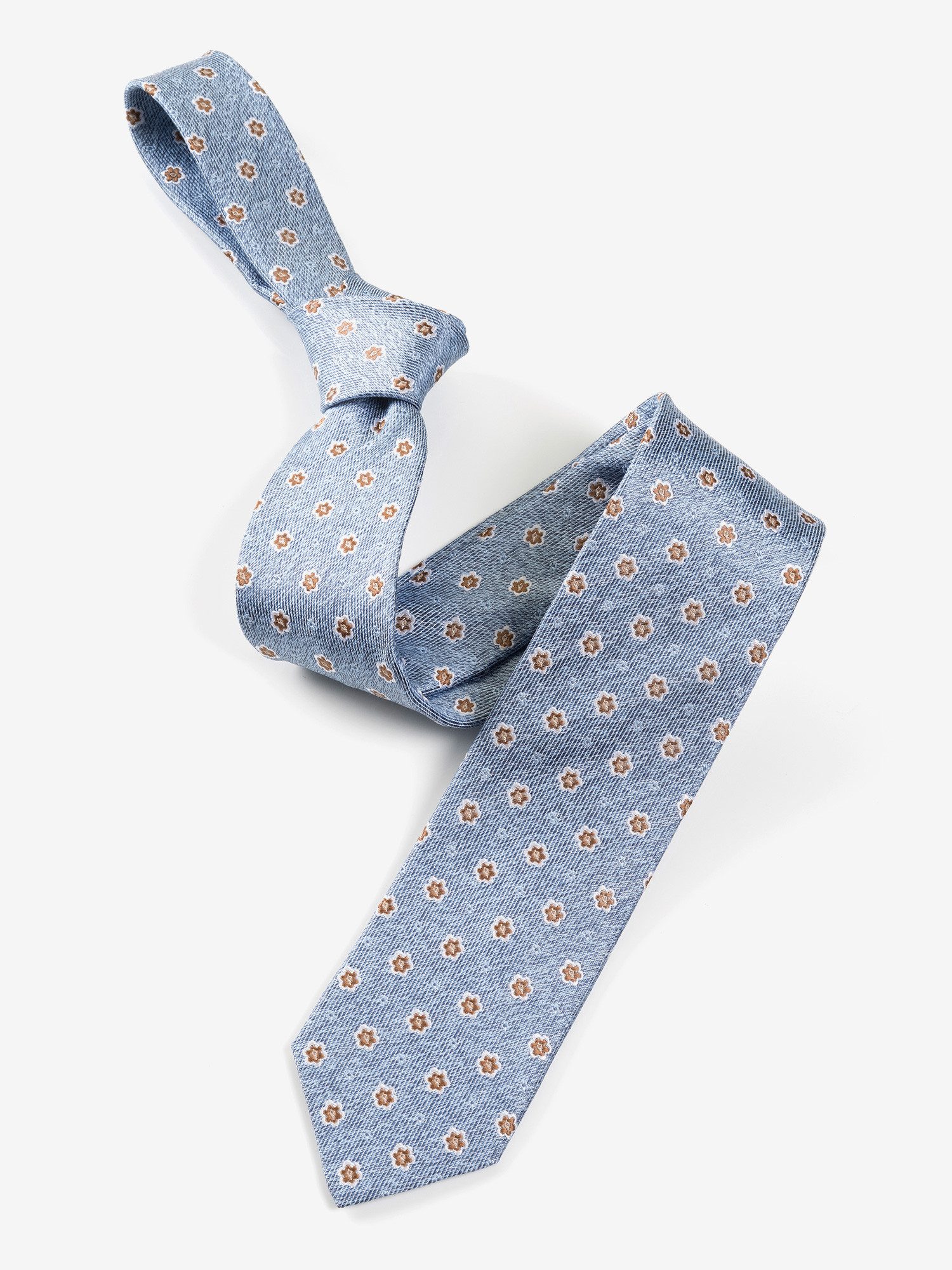 MONTI Krawatte (1-St) aus reiner Seide, mit Blumenmuster, 6,5 cm breit günstig online kaufen
