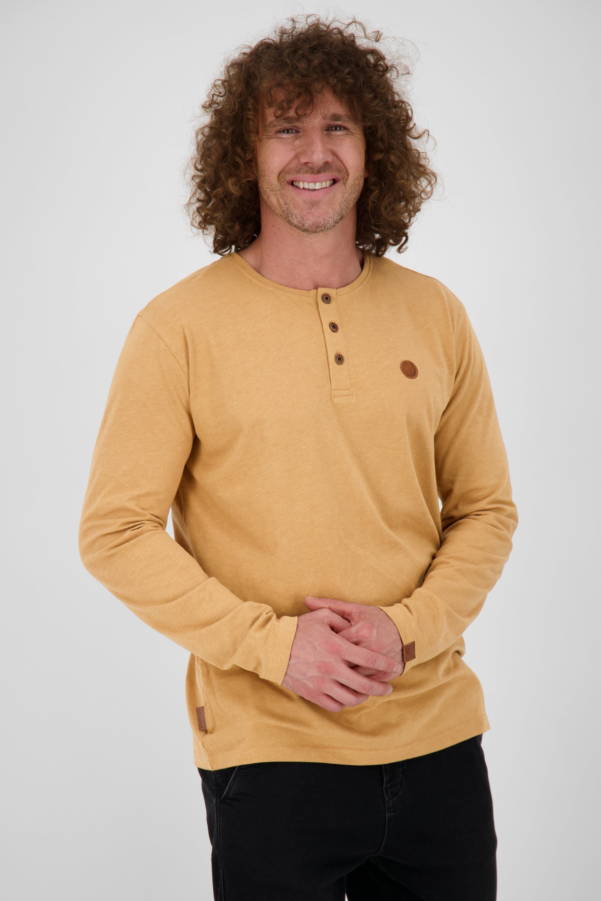 Herren cinnamon Longsleeve & Kickin Langarmshirt Langarmshirt Alife JoshAK