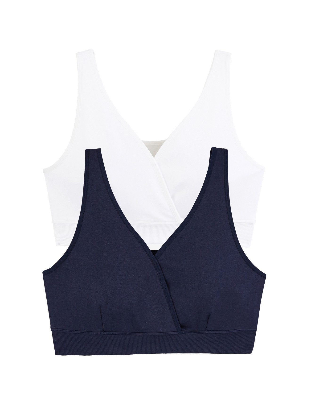 vertbaudet Still-BH Nahtlose Still-BHs, Mikrofaser 2er-Pack