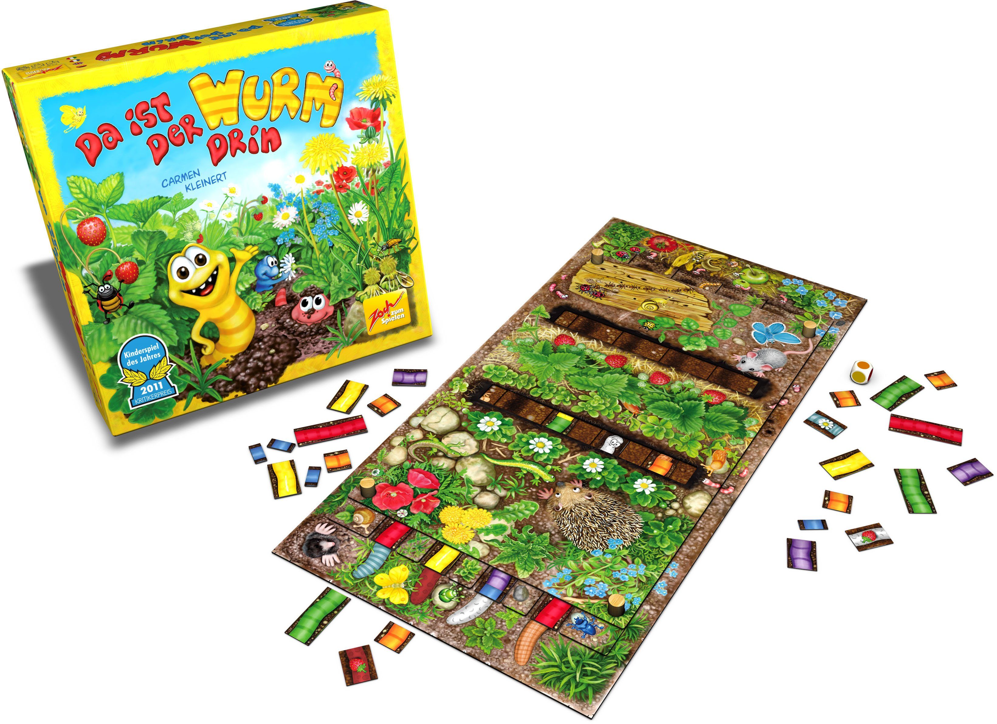 Zoch Spiel Da ist der Wurm drin, Made in Germany