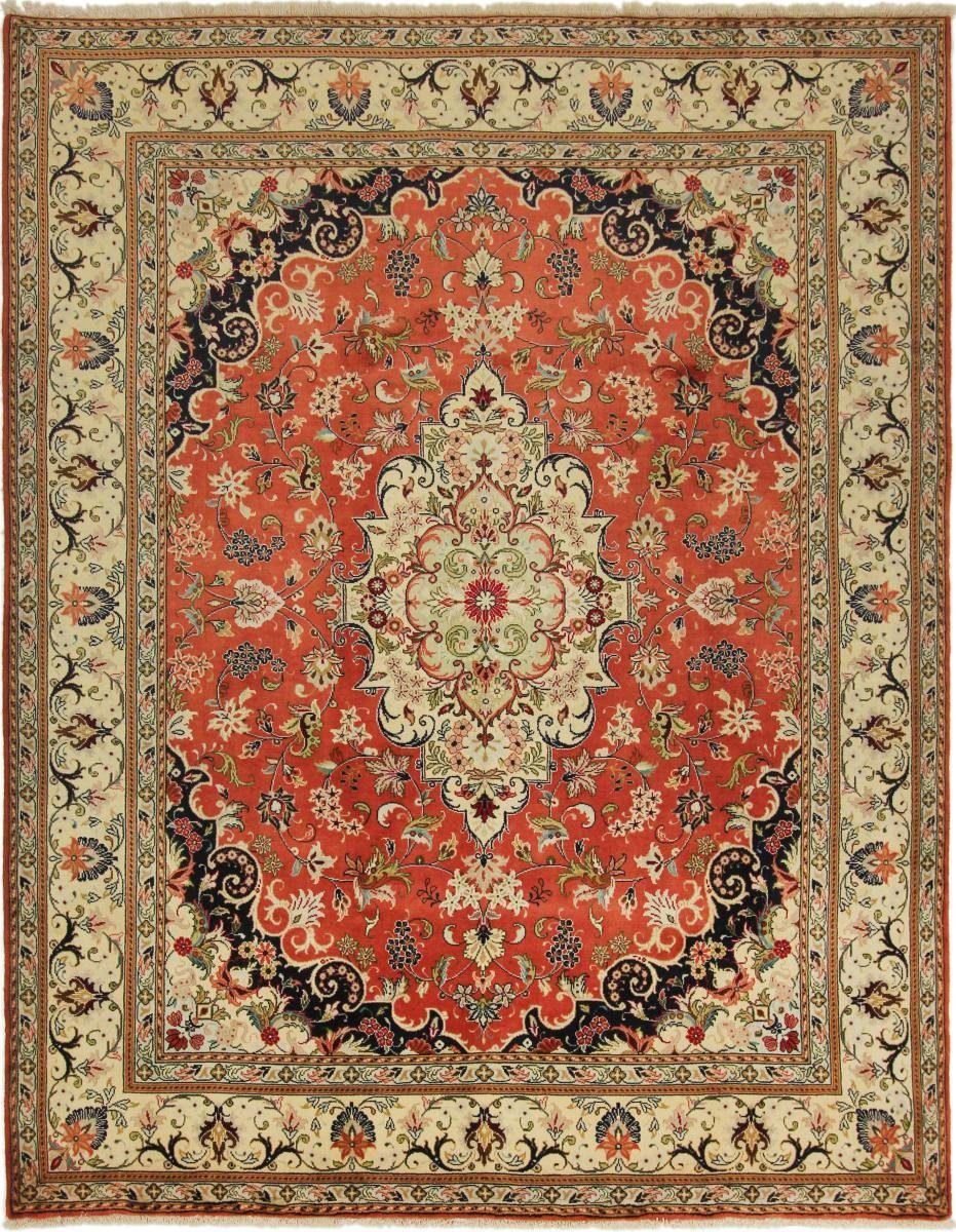 Orientteppich Yazd 214x271 Handgeknüpfter Orientteppich / Perserteppich, Nain Trading, rechteckig, Höhe: 12 mm