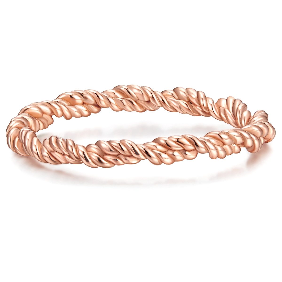Glanzstücke München Fingerring GSM1135 (1-tlg), Ring Sterling Silber roségo günstig online kaufen