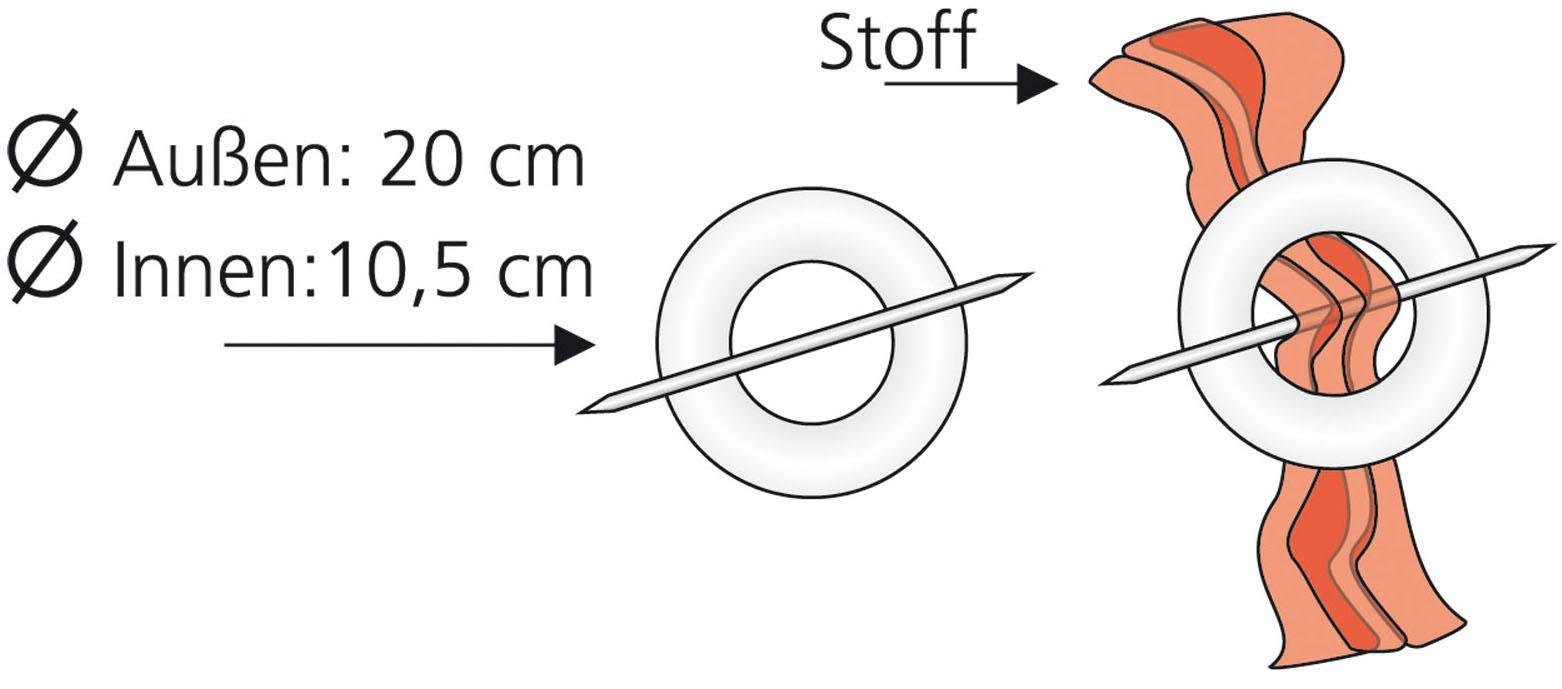 Holz Gardinen, Raffspange, (1-tlg), Vorhänge, Liedeco, silberfarben aus