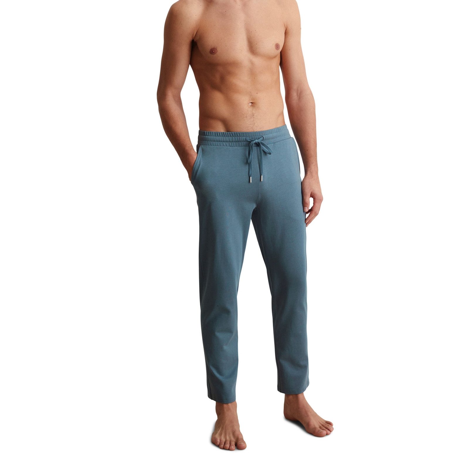 Marc O'Polo Relaxhose Heavy Jersey Jogginghose mit Stickung günstig online kaufen