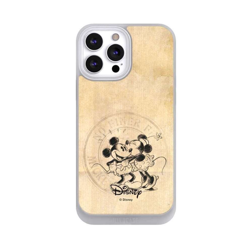 NIVOCASE Handyhülle Mickey Mouse Minnie Mouse Vintage Minnie&Mickey, Apple iPhone 13 Pro Max Handyhülle Hülle NIVOpure Case Frozen