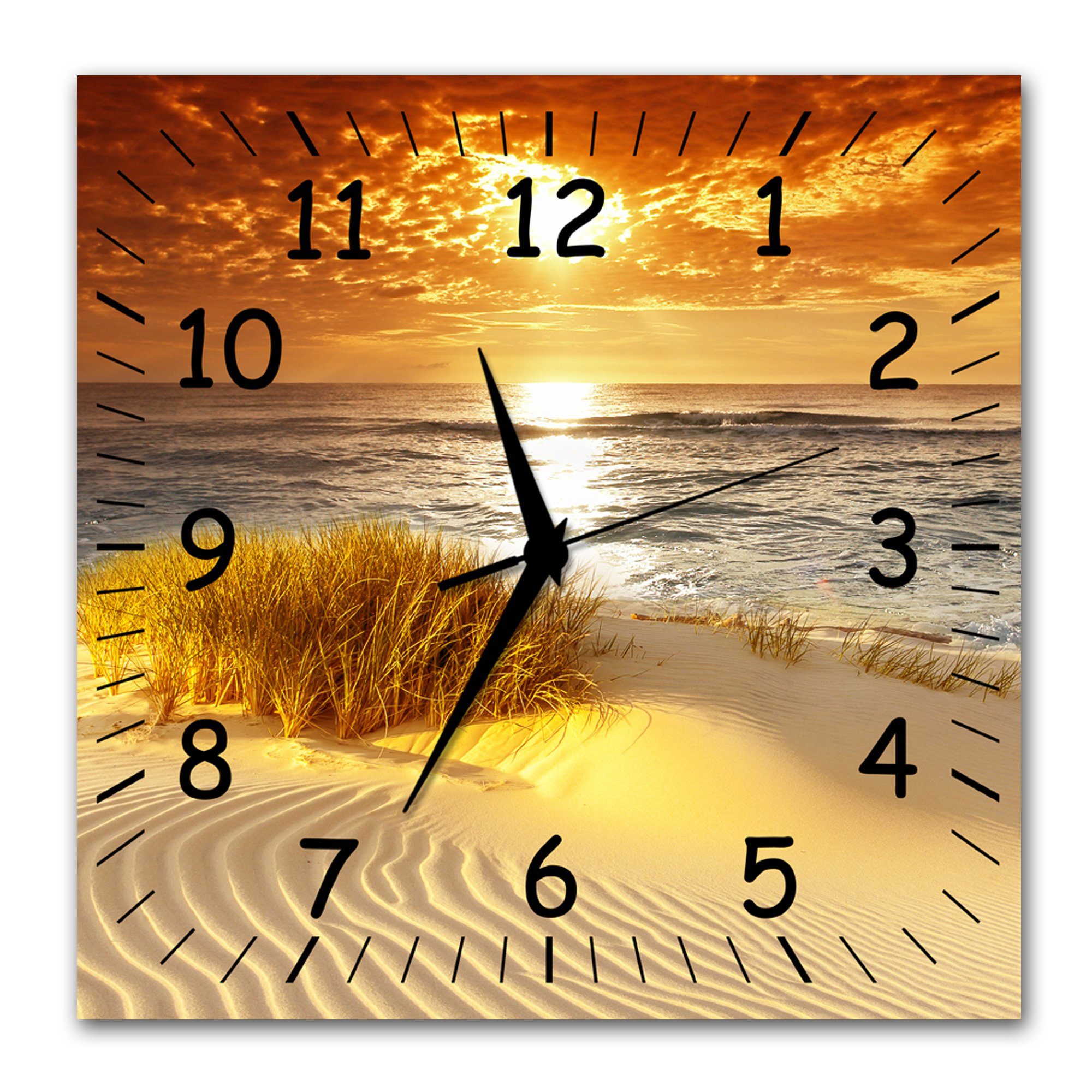 Bilder-Manufaktur Wanduhr BM-9273-1 (BM, Funkuhr oder Quarzuhr, kein Ticken günstig online kaufen