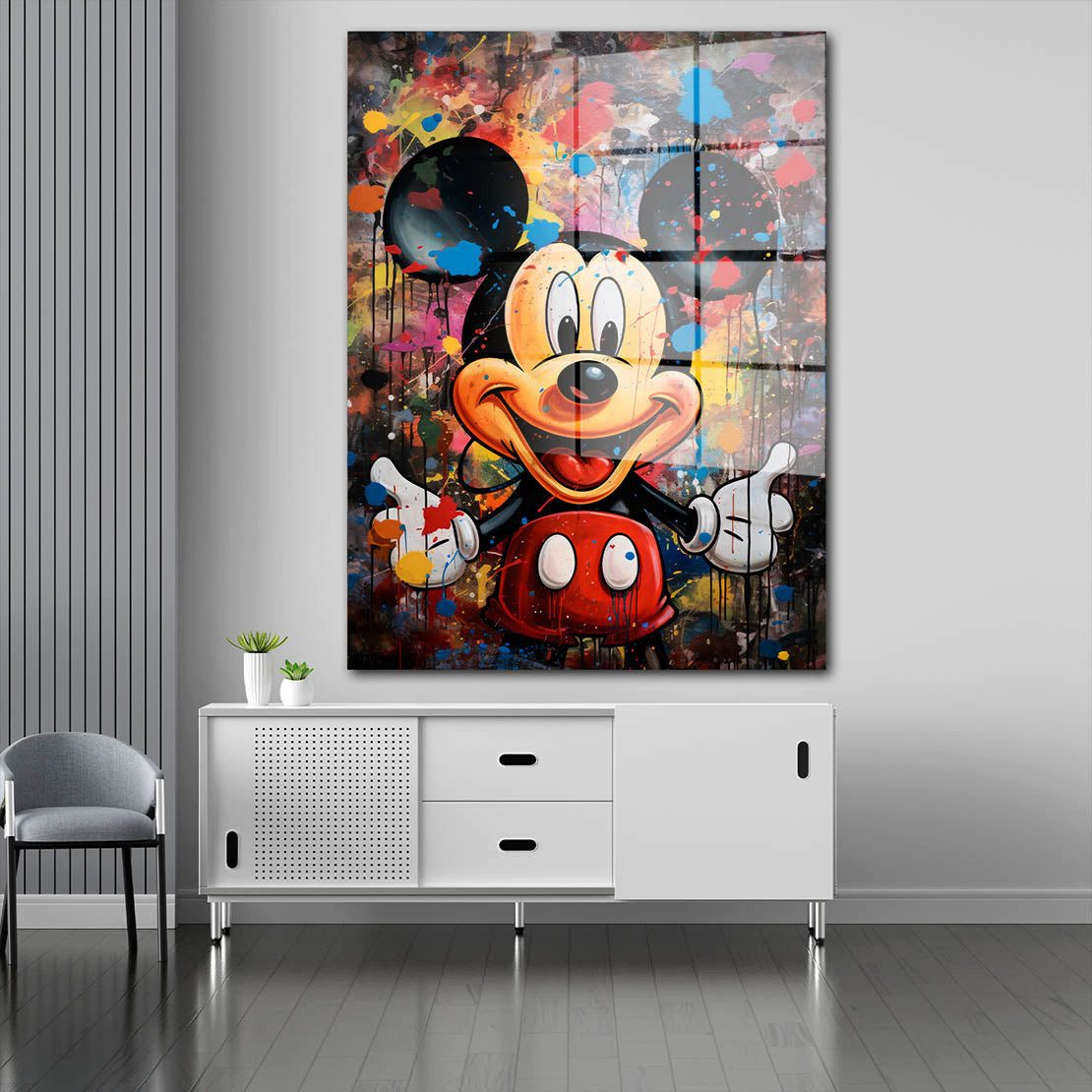 Artedinoi Acrylglasbild Mickey Comic Pop Art günstig online kaufen