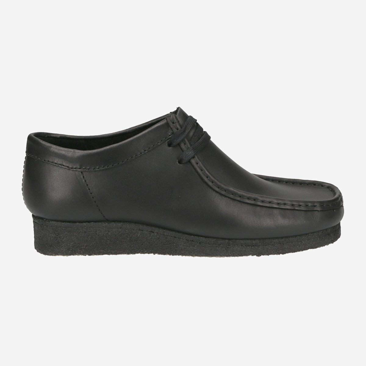 Clarks Clarks Wallabee 26155514 7, Schnürschuhe, Schwarz, Herren Schnürschuh