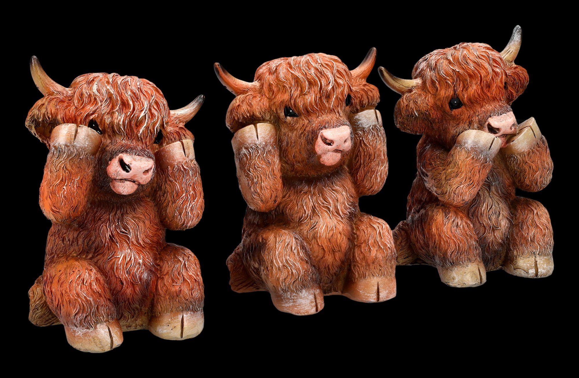 Figuren Shop GmbH Tierfigur Hochlandkuh Figuren günstig online kaufen