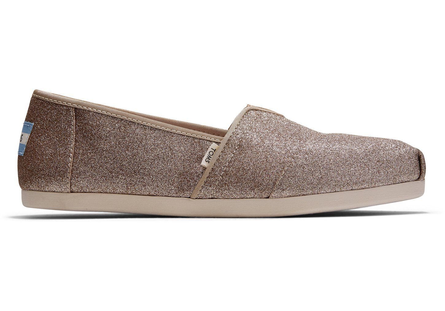 TOMS Glitzer Alpargatas Espadrille