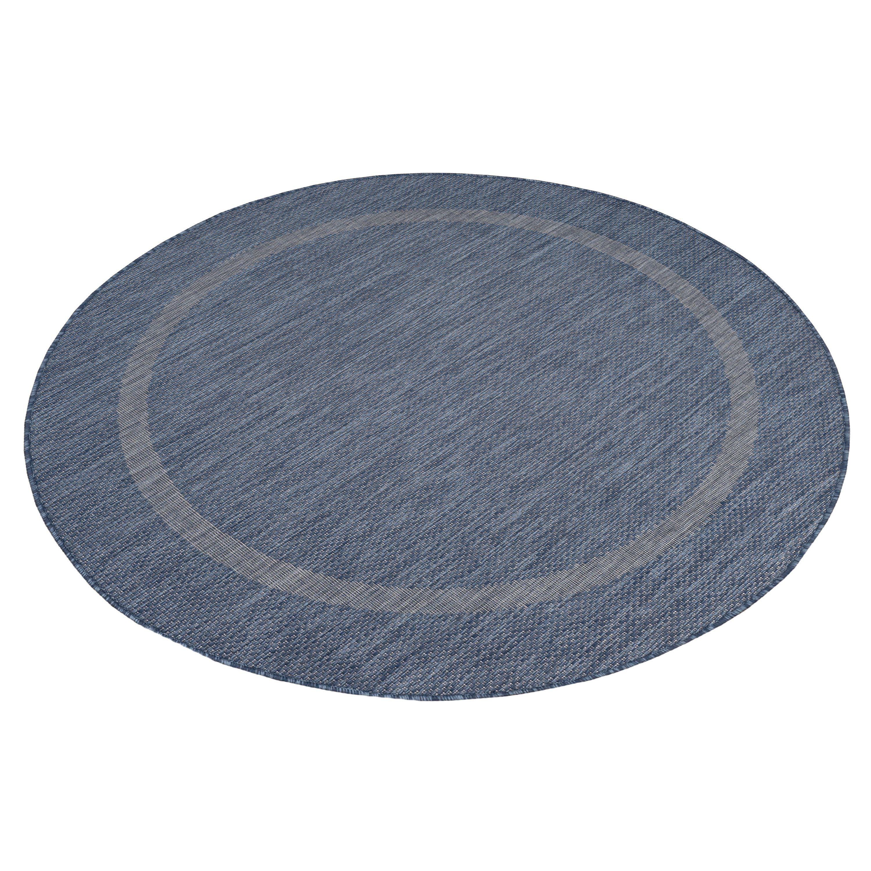 Teppium Teppich Unicolor - Einfarbig, Rund, günstig online kaufen