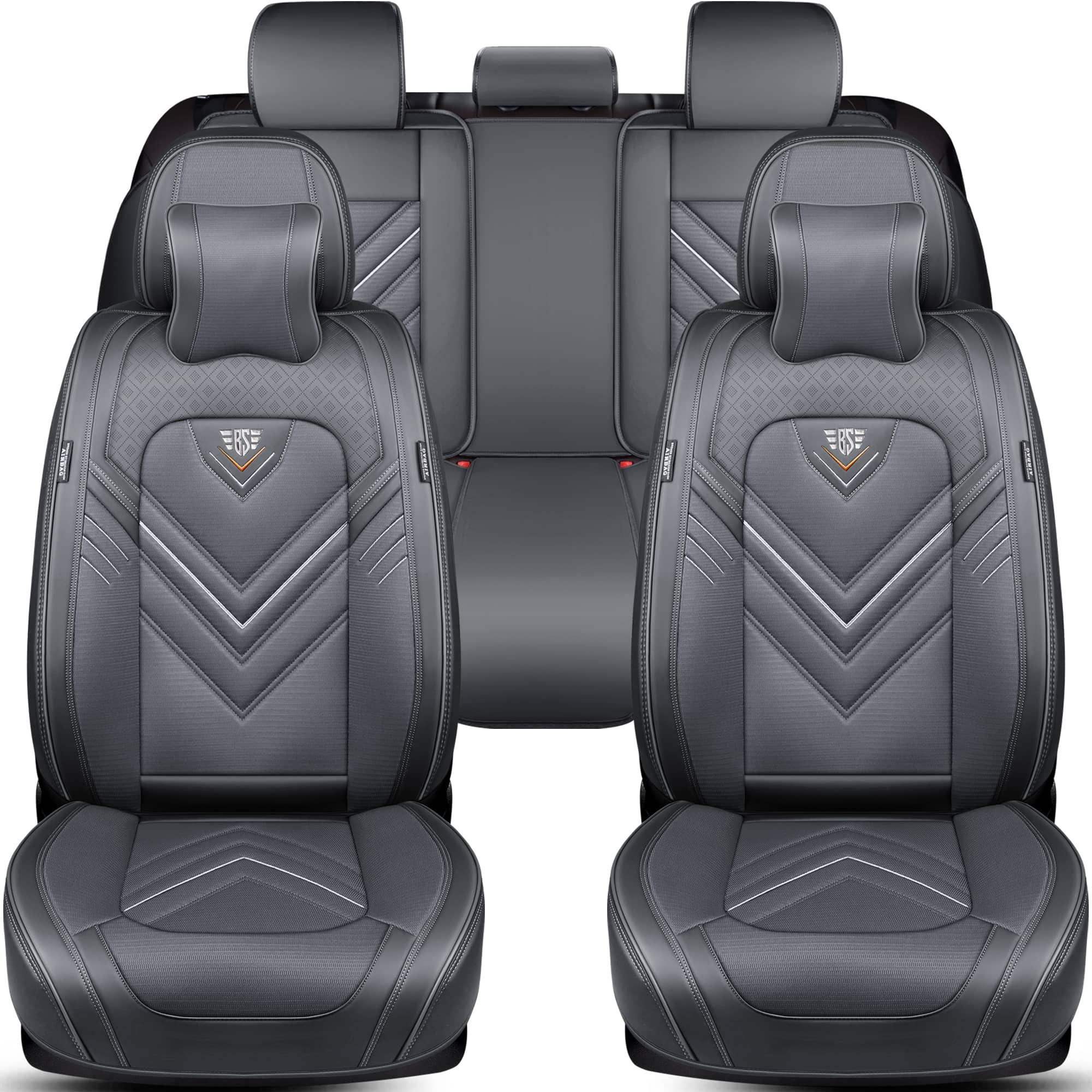 BREMER SITZBEZÜGE Autositzbezug für Jeep Avenger Bj ab 2023 (FSL1), Set, Komplettset Vorne und Hinten, in Grau