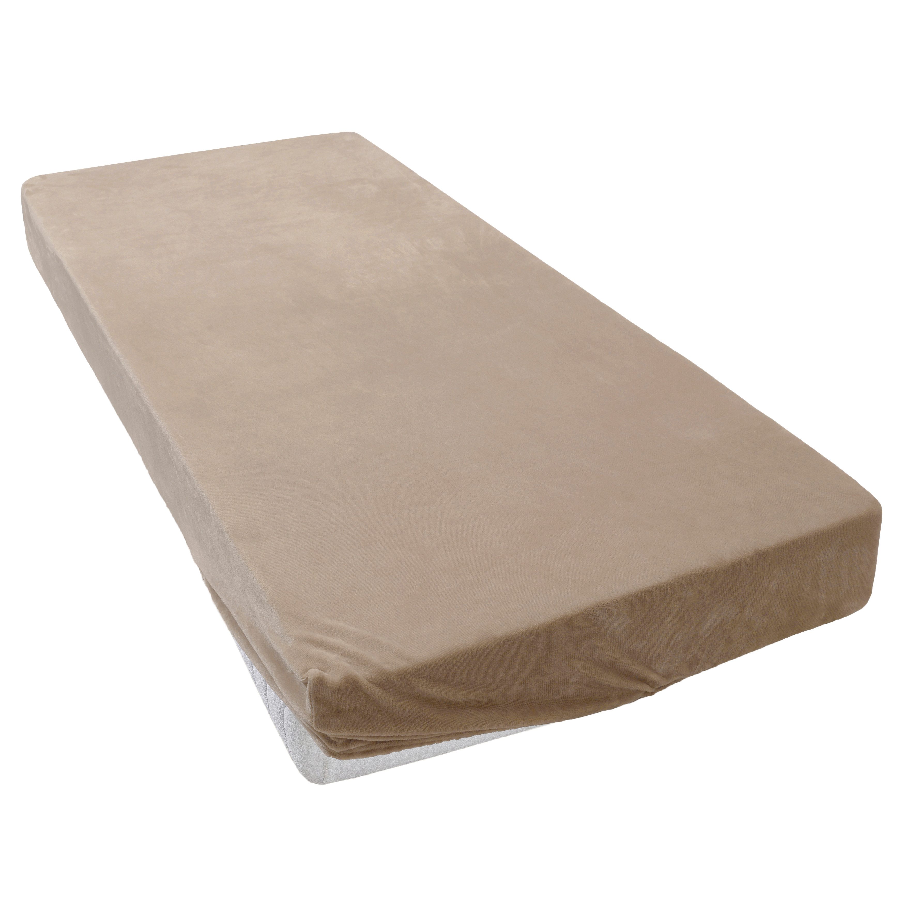 my home Bettlaken Desner3, Microfaser, Gummizug: rundum, (1 Stück), Mikrofaser, für Matratzen bis 20cm Höhe, Cashmere-Touch, Bettlaken