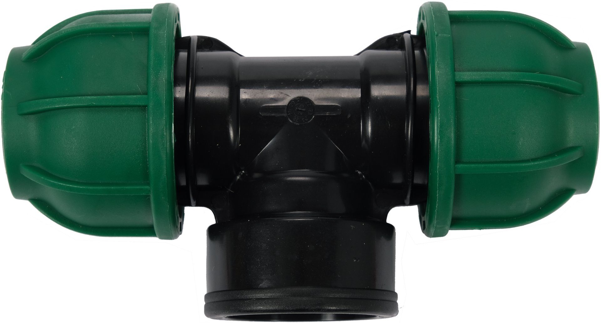 TRIZERATOP Schlauchkupplung PE-T-Stück mit Innengewinde 25 x 1'' x 25 mm, (PE-T-Stück mit Innengewinde 25 x 1'' x 25 mm), Qualität