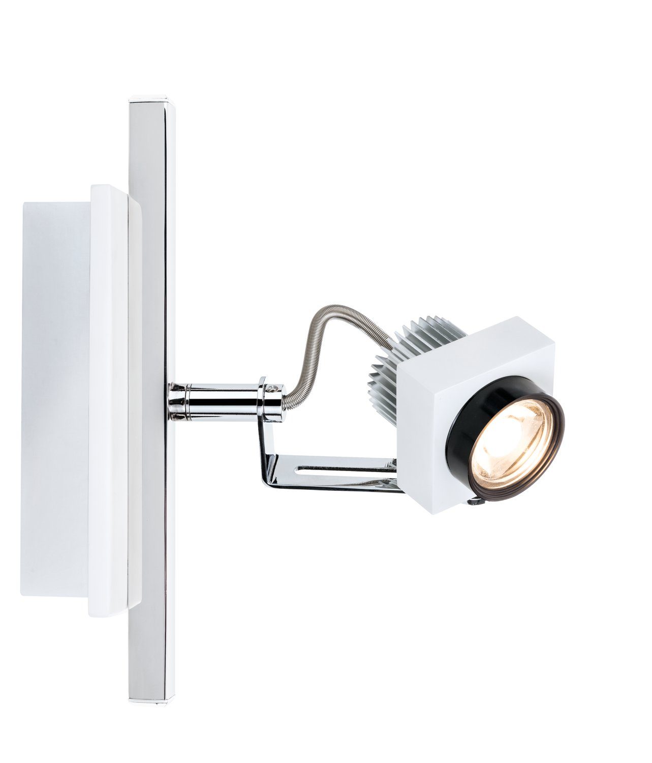 Paulmann Wandleuchte Paulmann Spotlight Phase Stange 1x5W Weiß Chrom 230V M günstig online kaufen