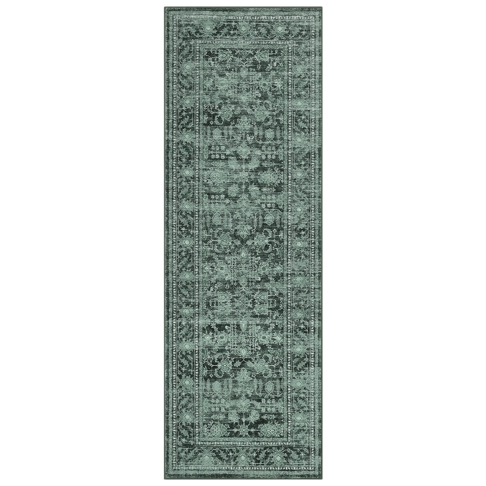GarveeMore Teppich Wohnzimmer Waschbarer Teppich