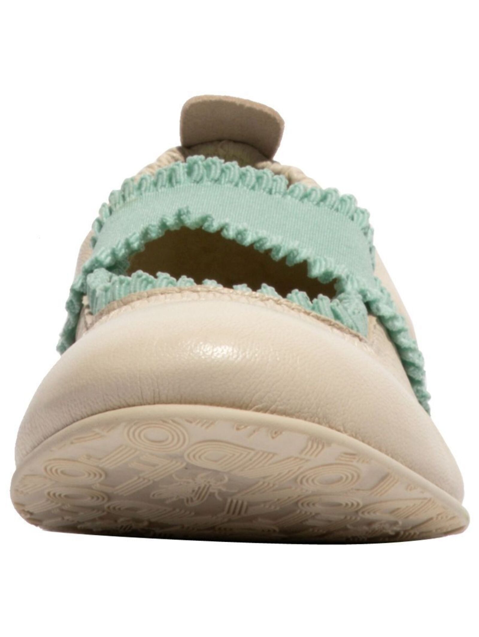 Fly London Fly London Ballerinas Leder/Textil Riemchenballerina