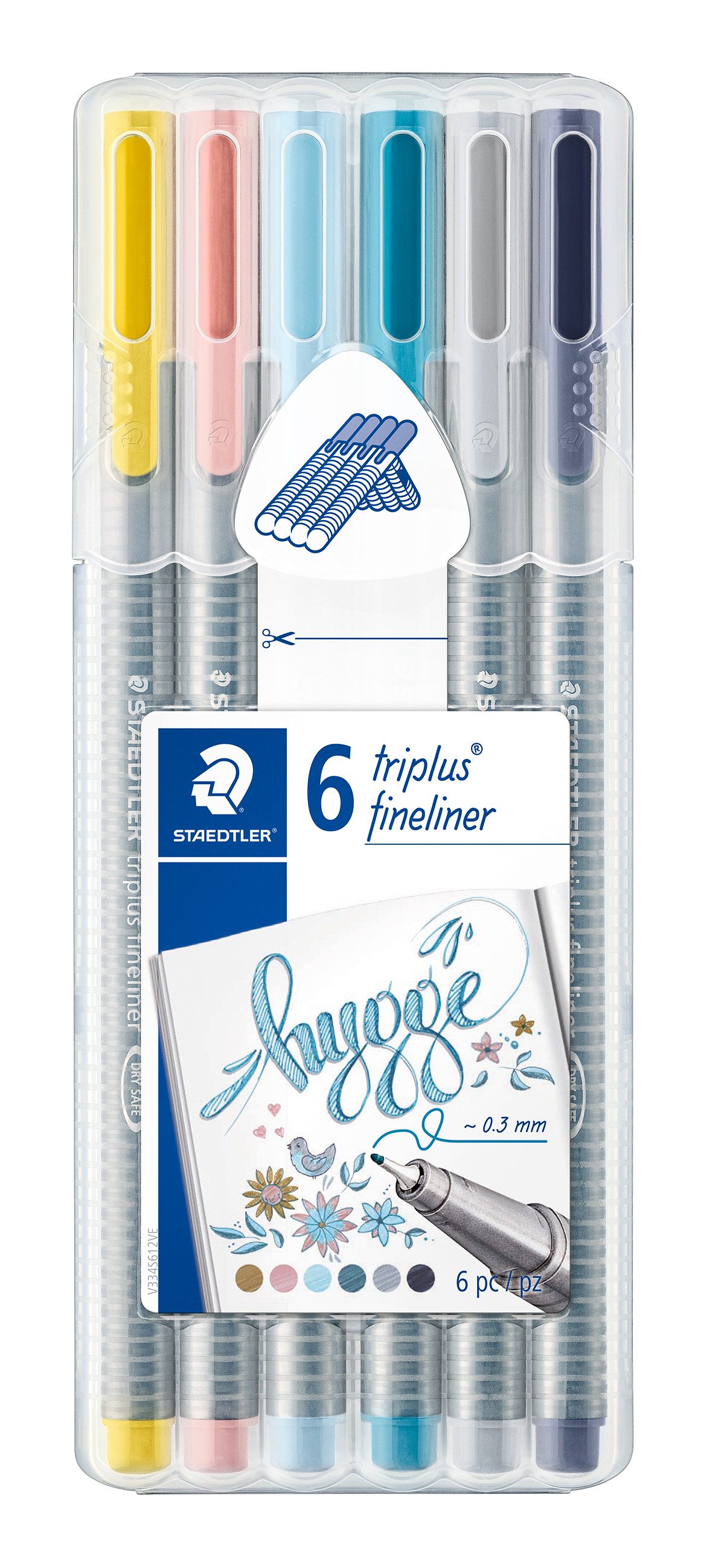 STAEDTLER Fineliner Hygge, 6 Stück