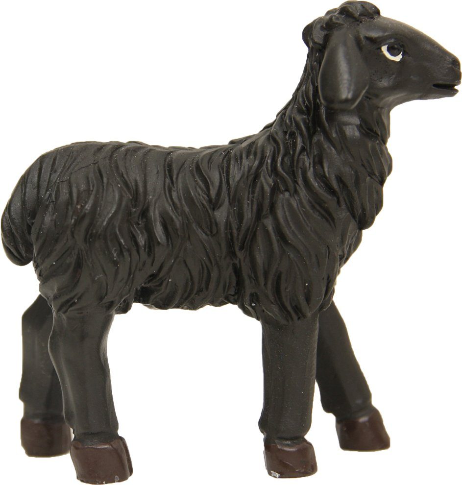 FADEDA Tierfigur FADEDA Schaf gerade schauend, schwarz, Höhe in cm: 4,6 (1 St)