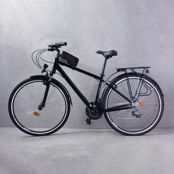 Wozinsky Fahrradtasche Rahmen Fahrradtasche Handyhülle bis 6,5 Zoll 1l Handytasche