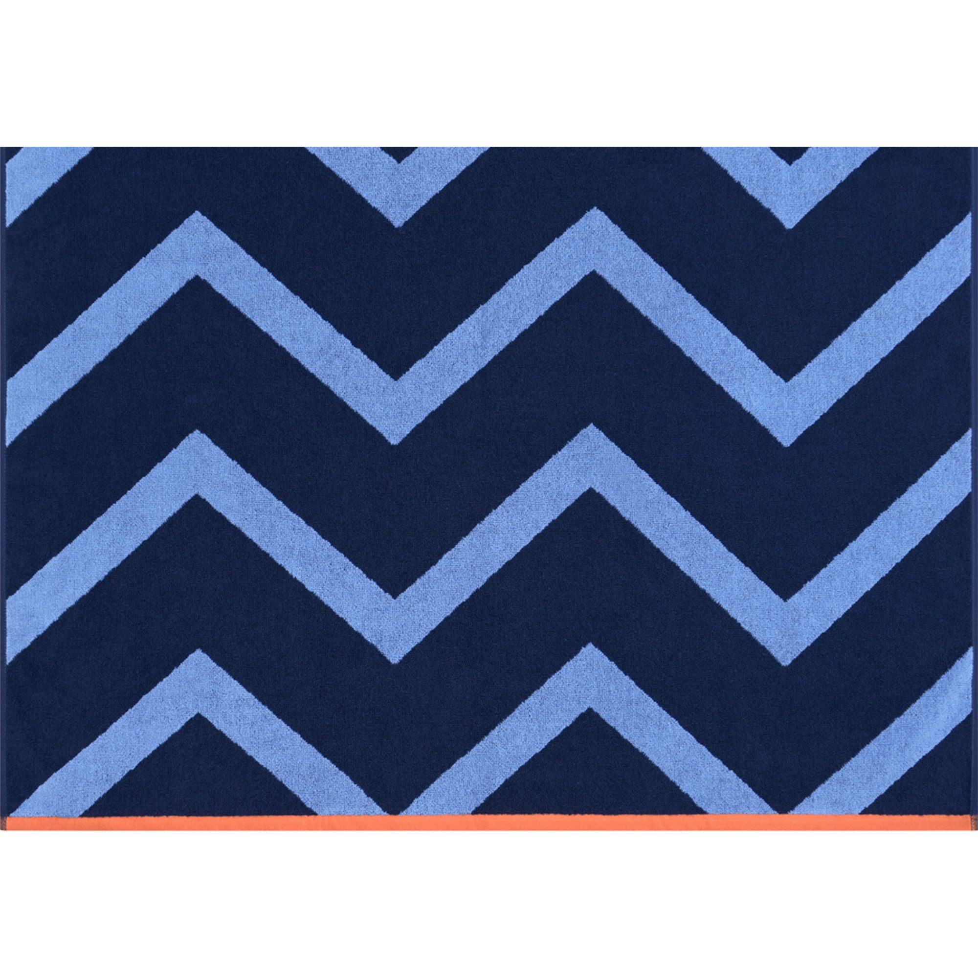 Cawö Home Strandtücher Beach Wave 5579 Velours, 100% Baumwolle (1-St)