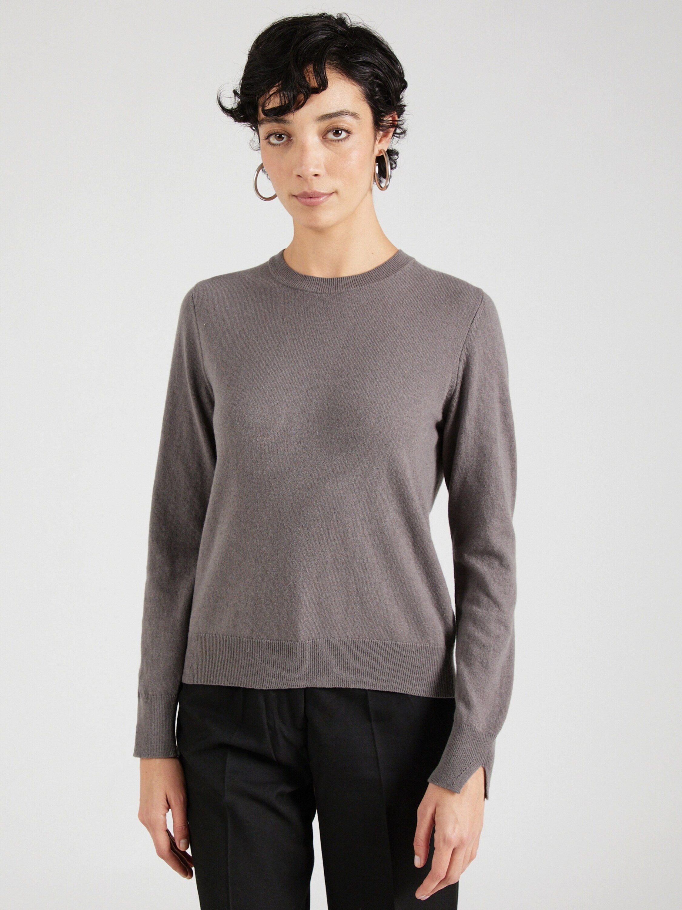 sisley Rundhalspullover (1-tlg) Plain/ohne Details