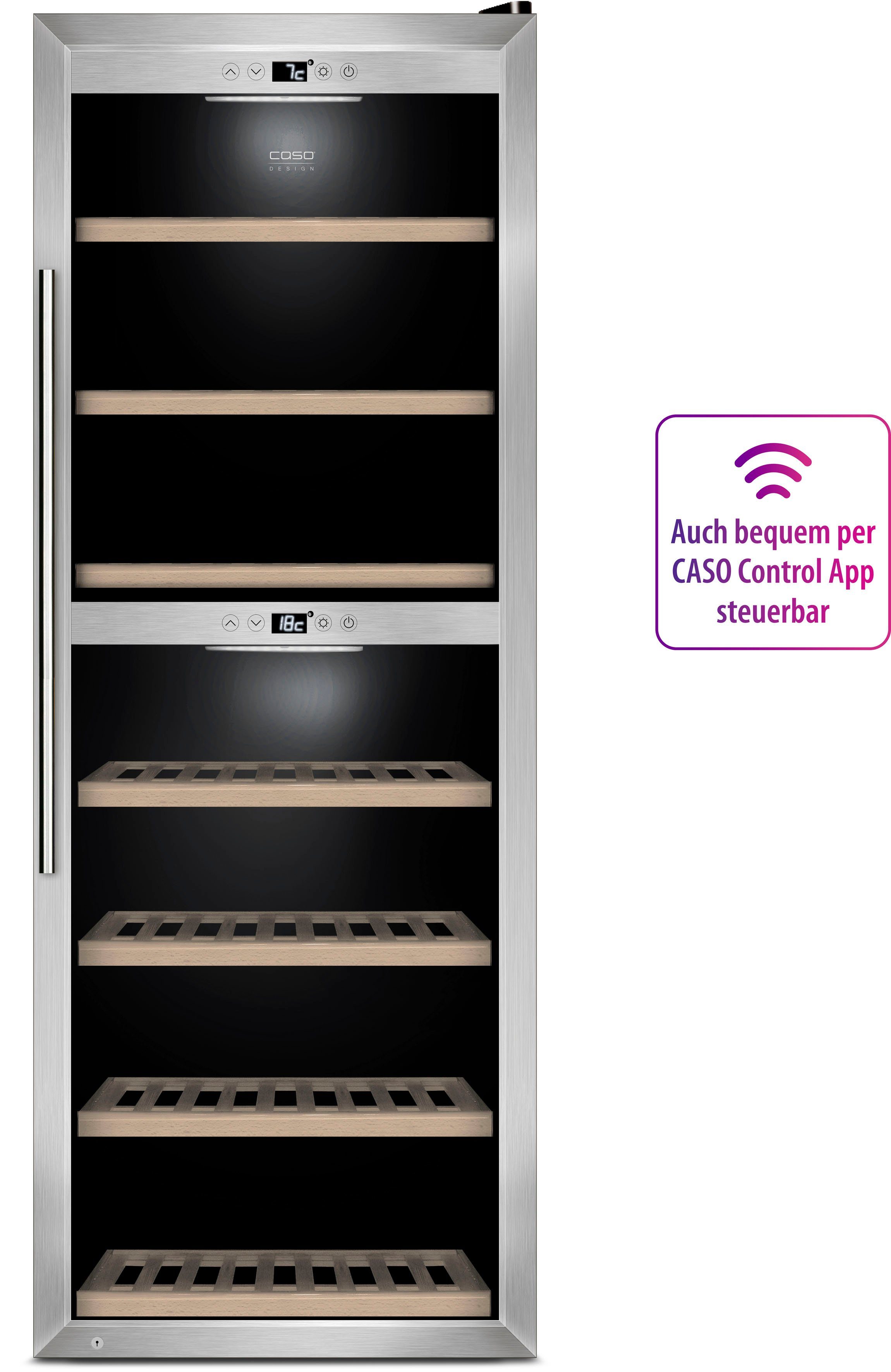 Caso Weinkühlschrank WineComfort 1260 Smart