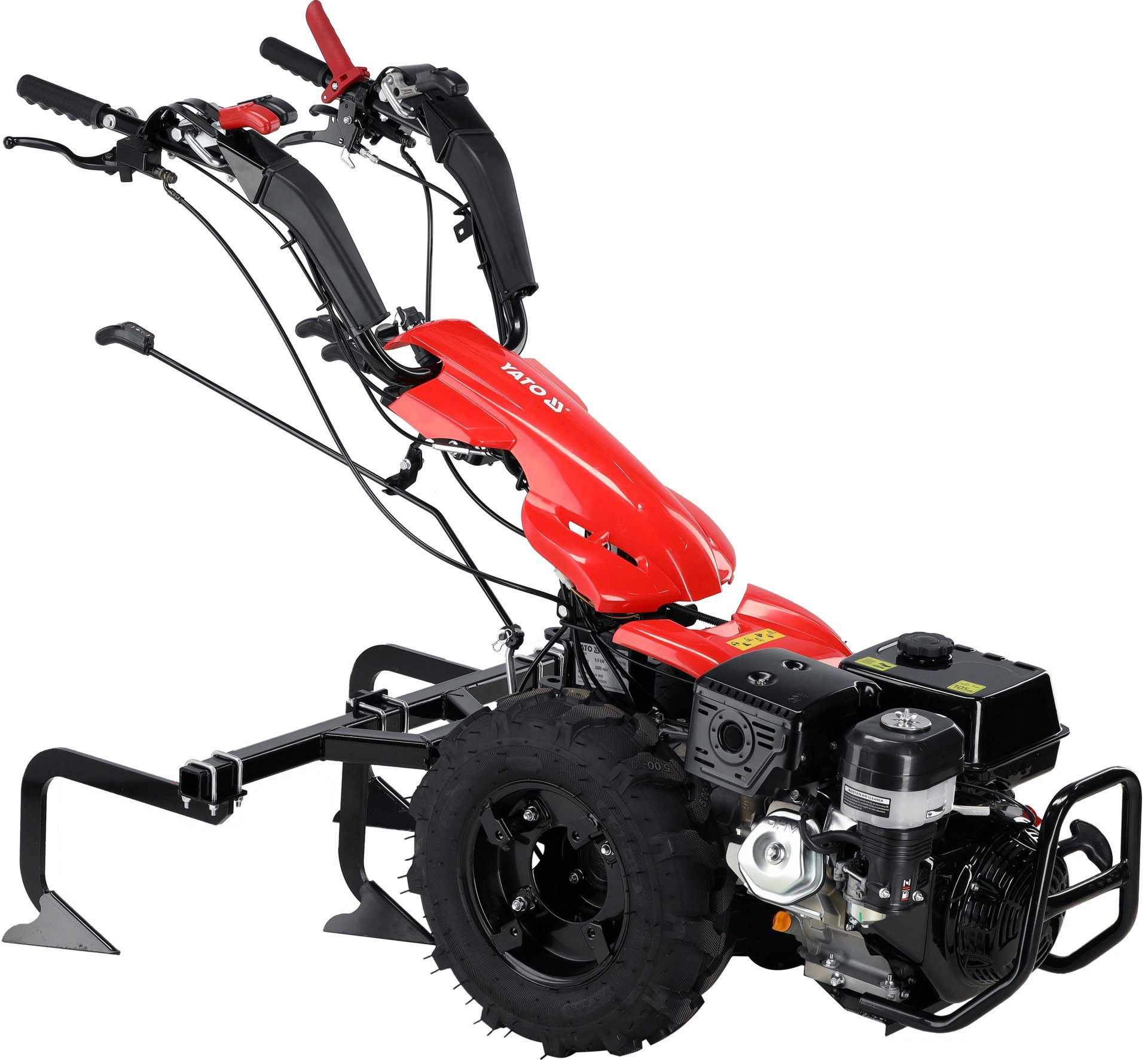 Yato Einachsschlepper Grubber mit hinteren Zinken für YT-85850, YT-85851