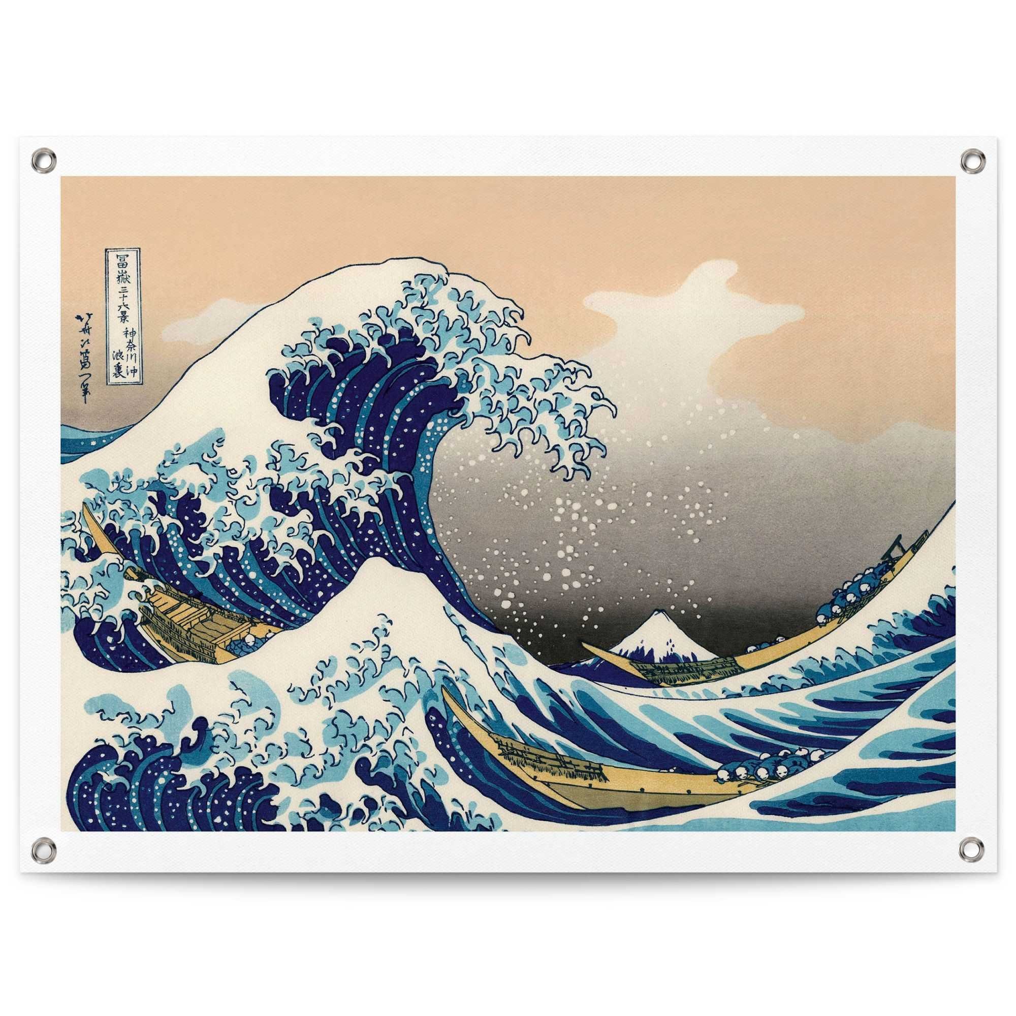 Reinders! Плакат Die große Welle, Outdoor für Garten oder Balkon