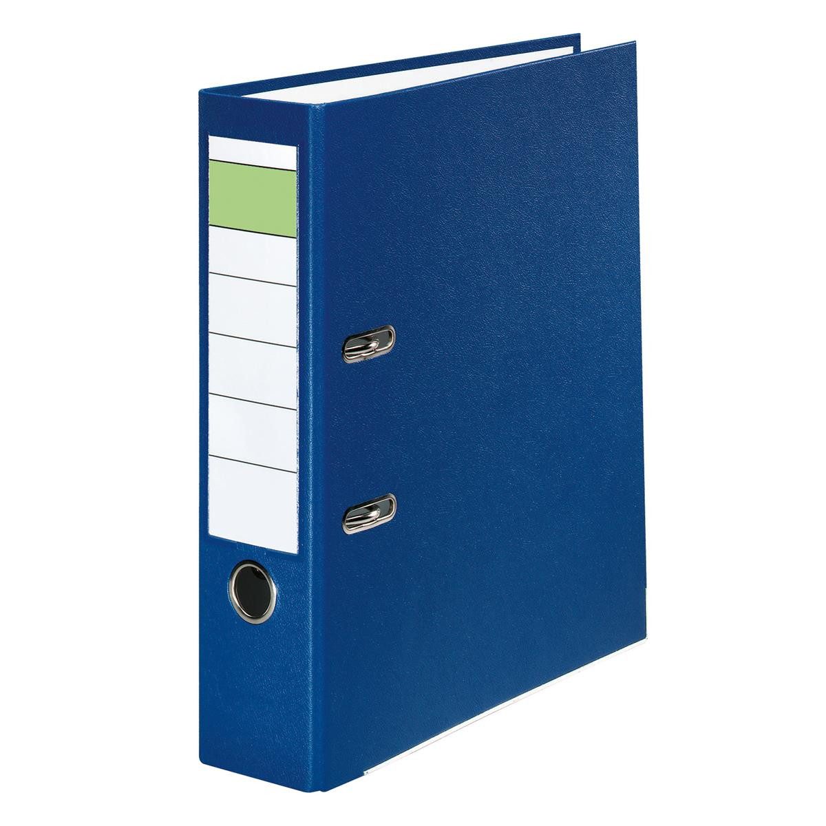 Falken Aktenordner 20x Bella-Falken Ordner 10077915 DIN A4 80mm PP blau