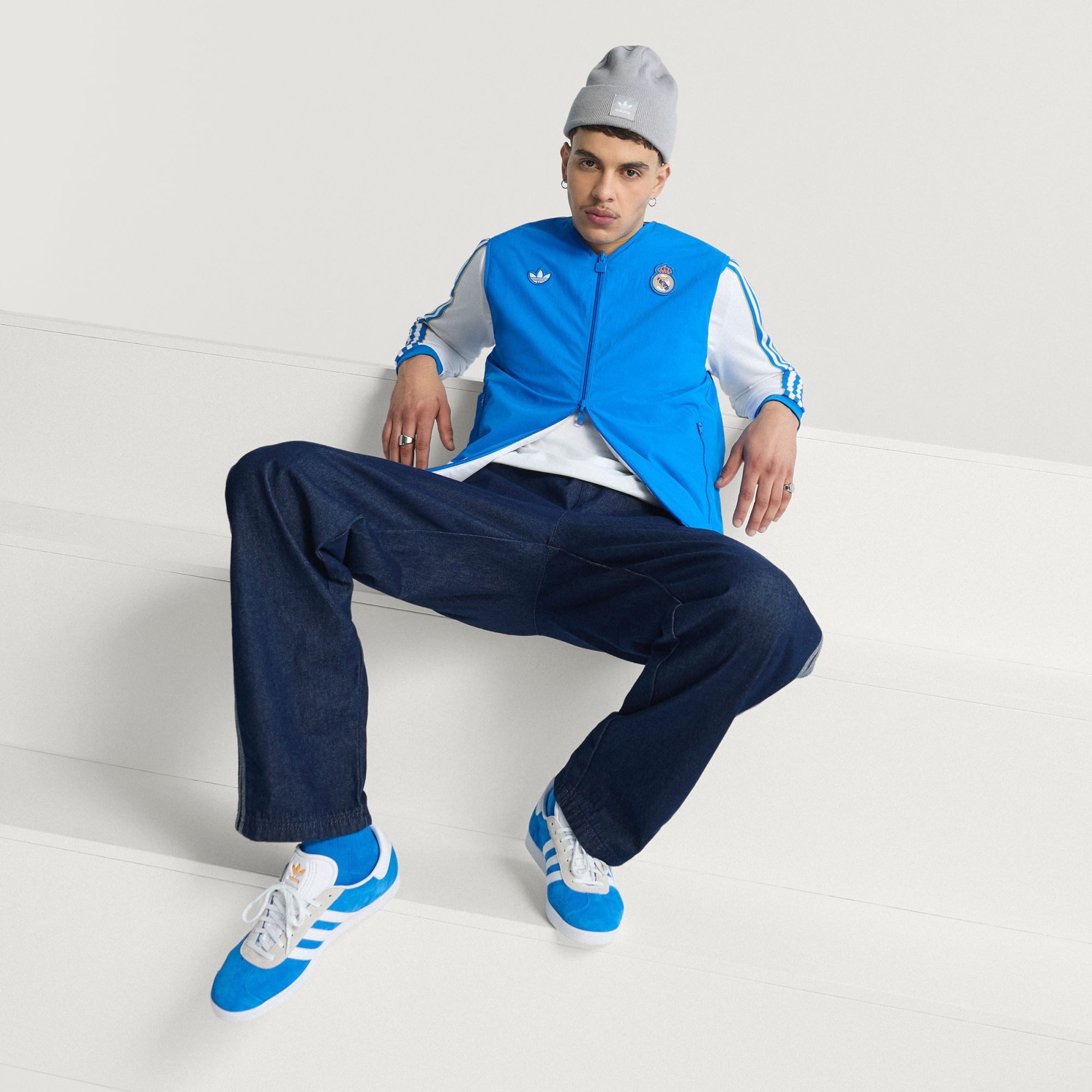 adidas Originals Jerseyweste REAL MADRID TERRACE ICONS WESTE (1-tlg)