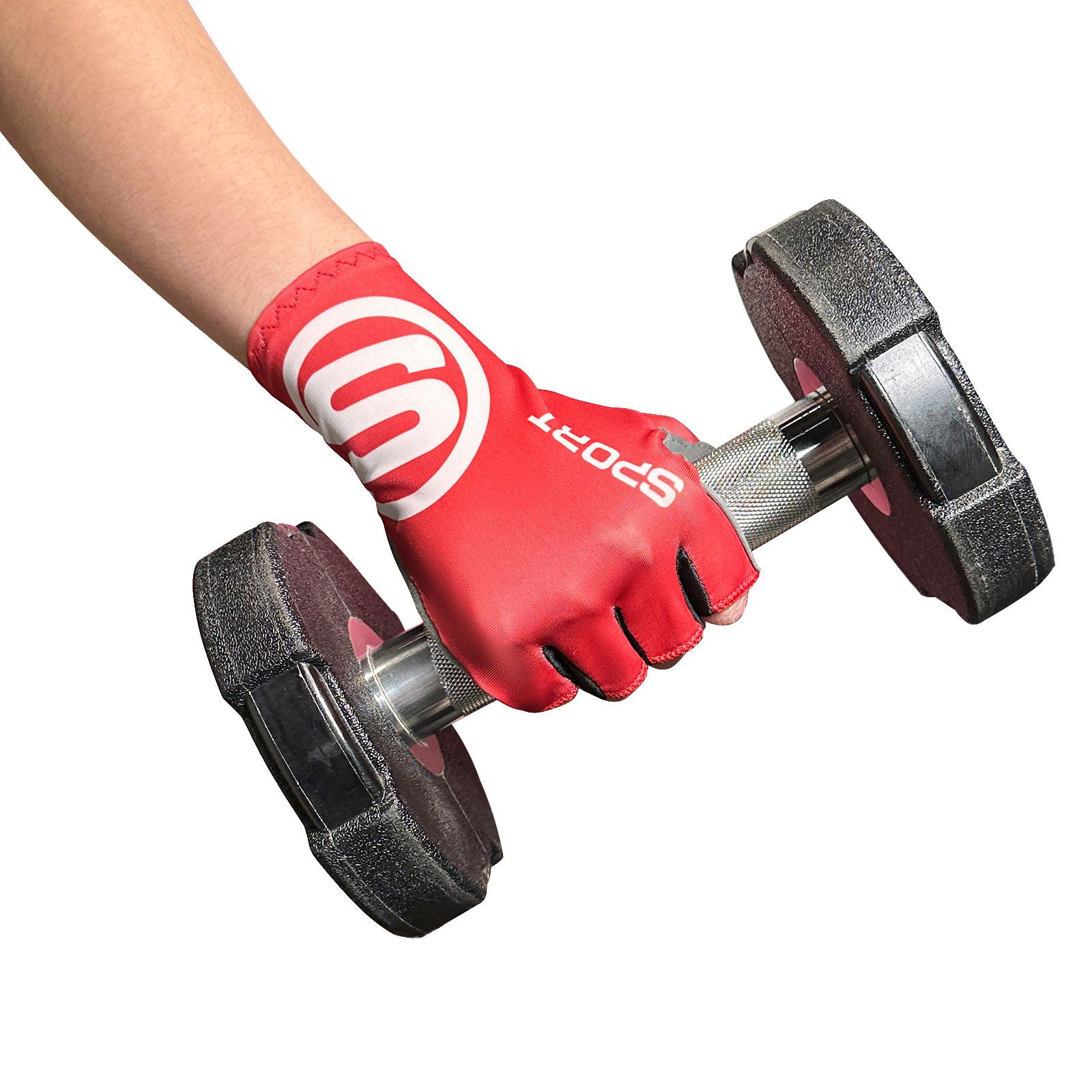 BTTO Hsch. Fahrradhandschuhe Halbfinger Handschuhe Rutschfest & Atmungsaktiv Dünner Gummizug, für Reiten Angeln Outdoor Felsklettern
