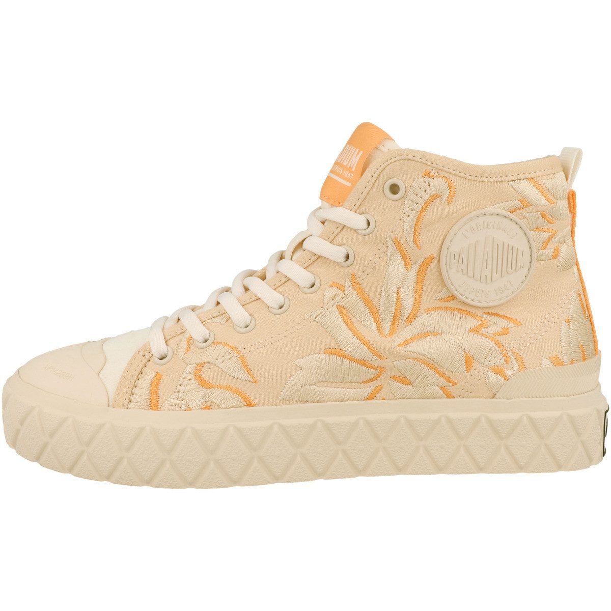 Palladium Ace Chukka Flower Damen Sneaker Turnschuhe, Sportschuhe, Freizeitschuhe, Halbschuhe, Schnürschuhe