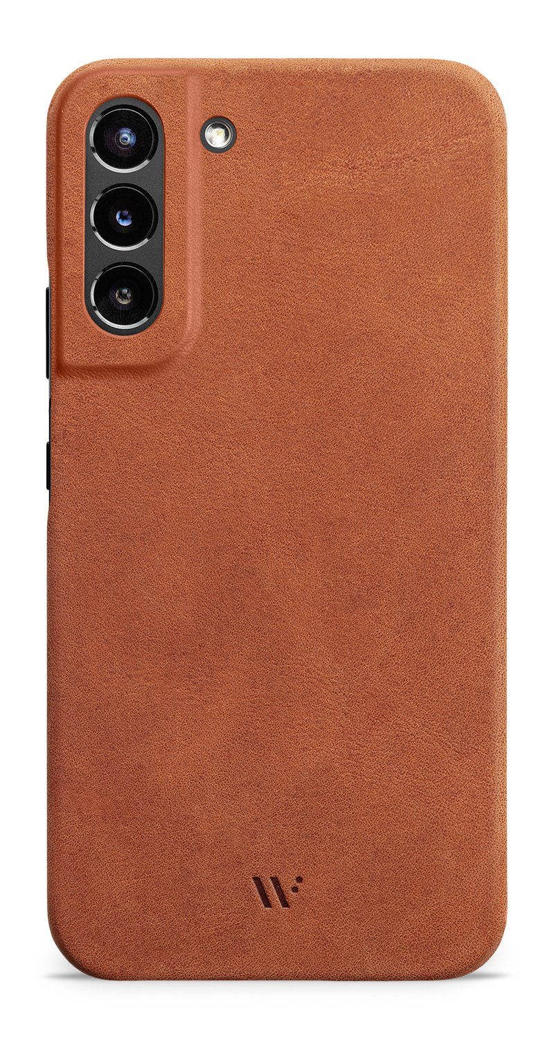 wiiuka Smartphone-Hülle skiin MORE Handyhülle für Samsung Galaxy S23 Plus, Handgefertigt - Deutsches Leder, Premium Case