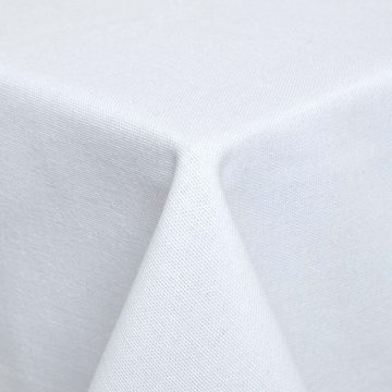 Homescapes Tischdecke Tischdecke aus 100% Baumwolle, 138 x 138 cm, weiß (1-tlg)