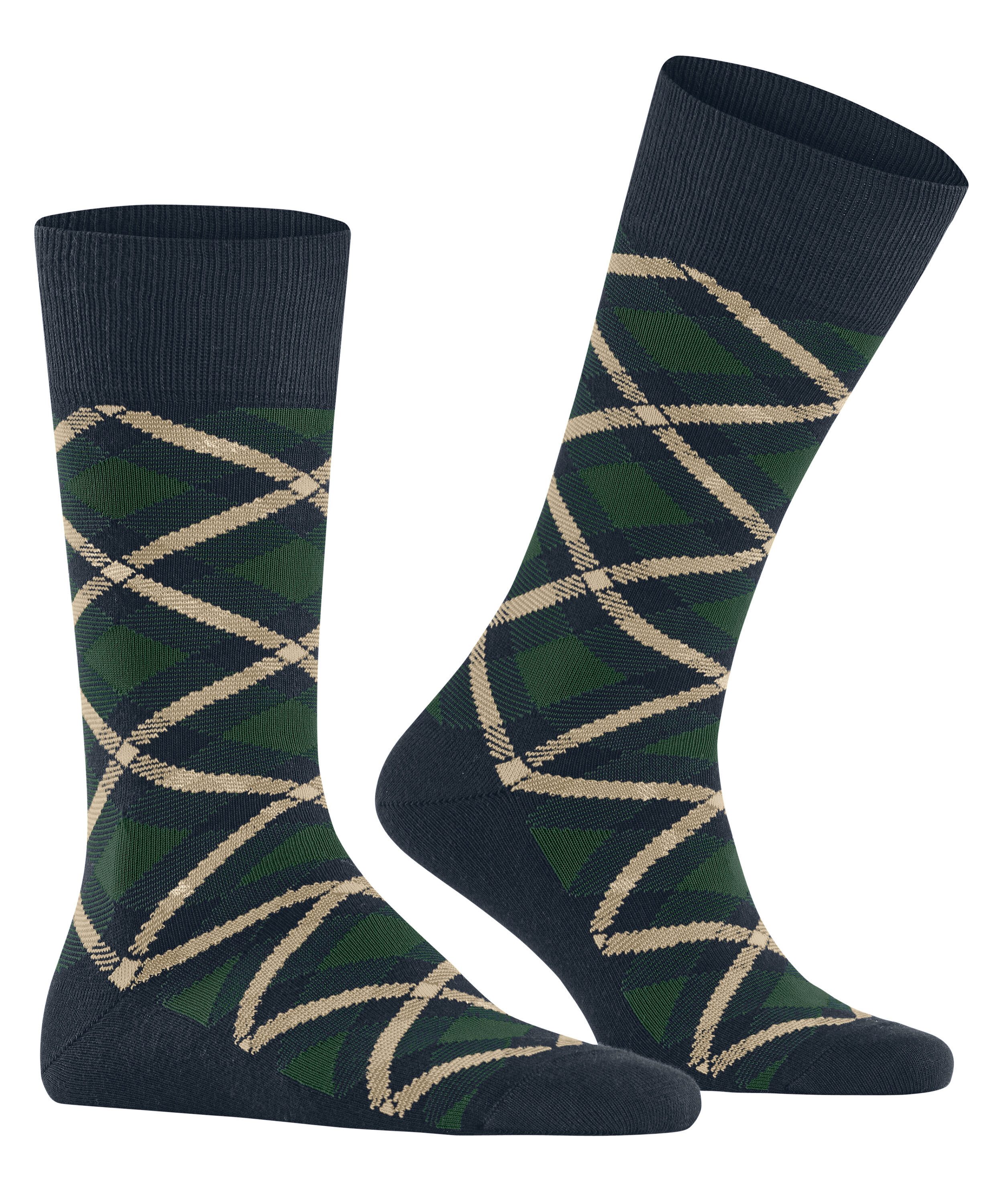 Burlington Socken Tartan (1-Paar) mit britischem Traditions-Muster