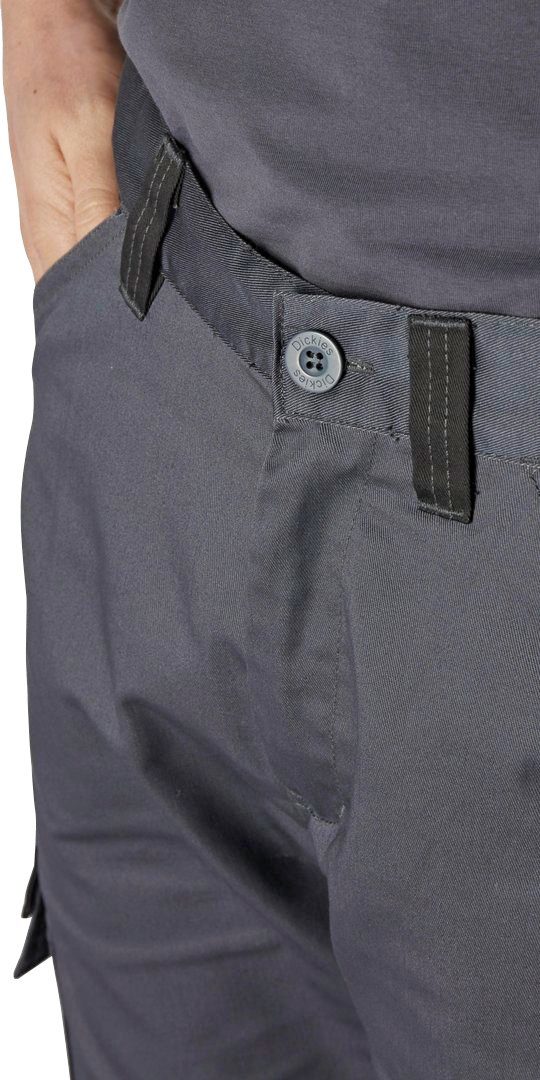 Dickies mit Everyday Arbeitshose grey/black Kniepolstertaschen