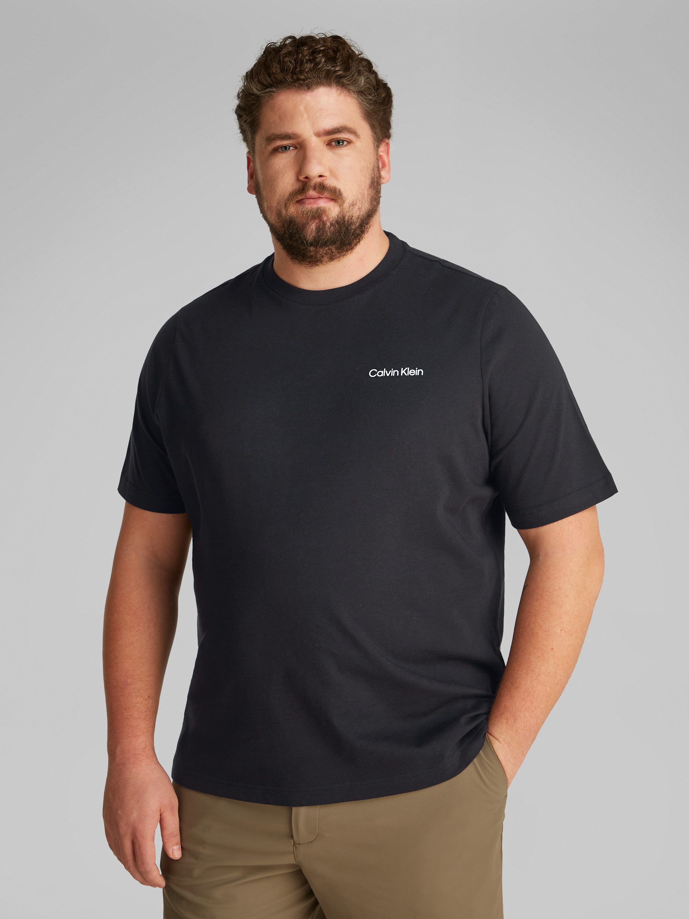 Calvin Klein Big&Tall T-Shirt BT_CP-LINEAR BOX günstig online kaufen