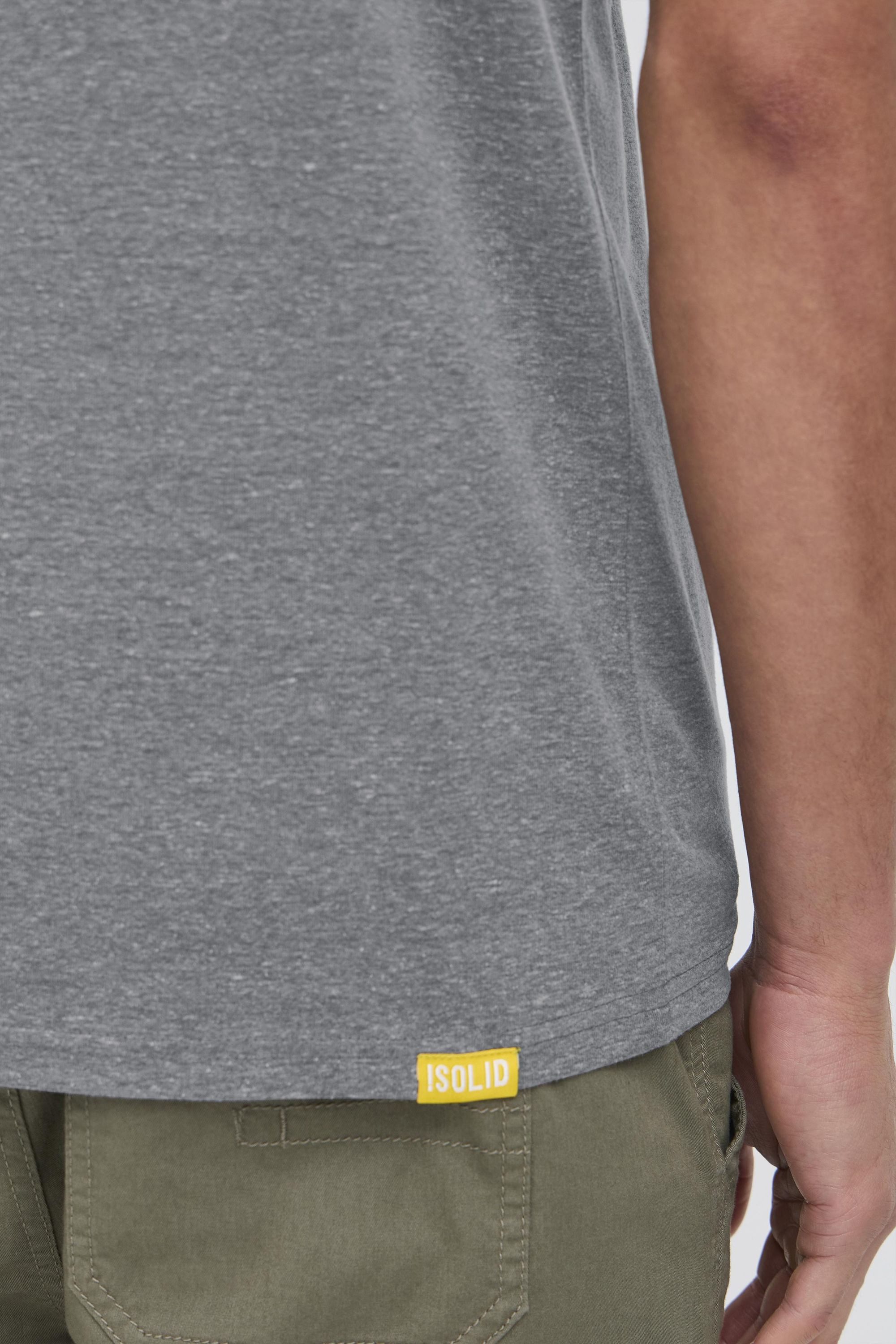 !Solid T-Shirt SDBennTee Kurzarmshirt mit farblich abgesetztem Kragen und Ärmelsaum