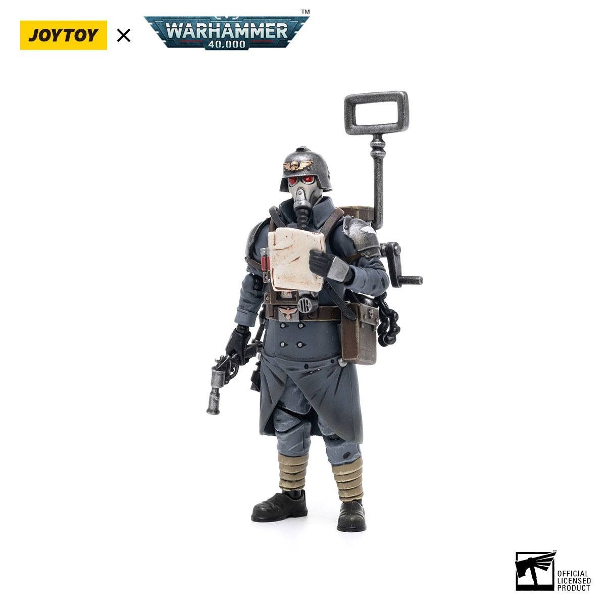 Joy Toy (CN) Actionfigur Warhammer 40k Actionfigur 1/18 Death Korps of Krieg Veteran Squad Guar
