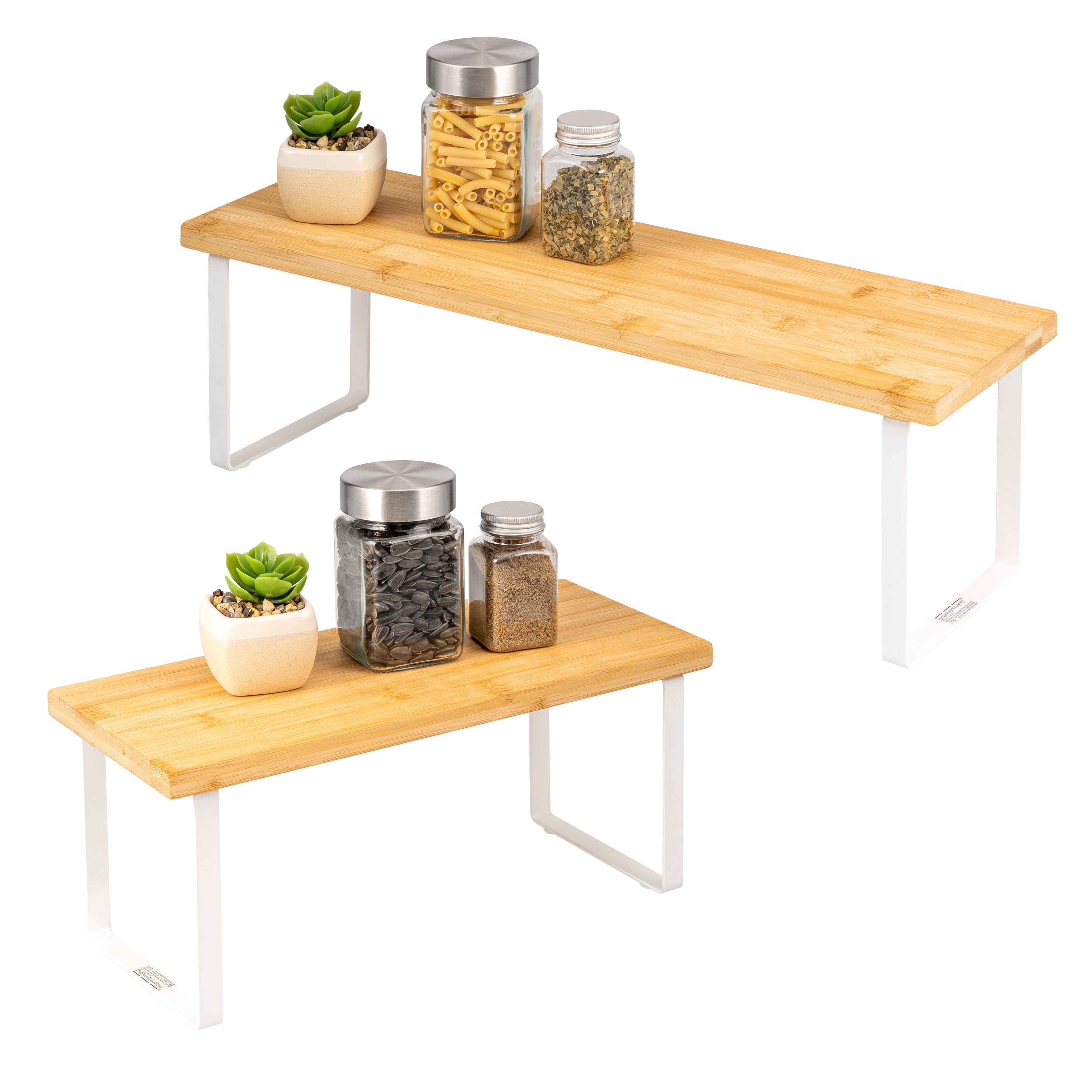 bremermann Küchenregal 2x Küchenregal, freistehend, aus Bambus, ca. 36/50 c günstig online kaufen