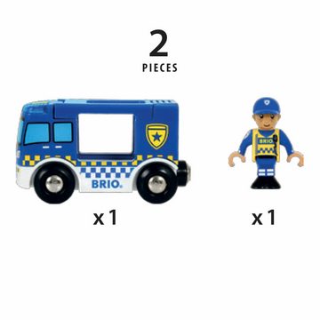 BRIO® Spielzeug-Polizei Wagen mit Licht und Sound