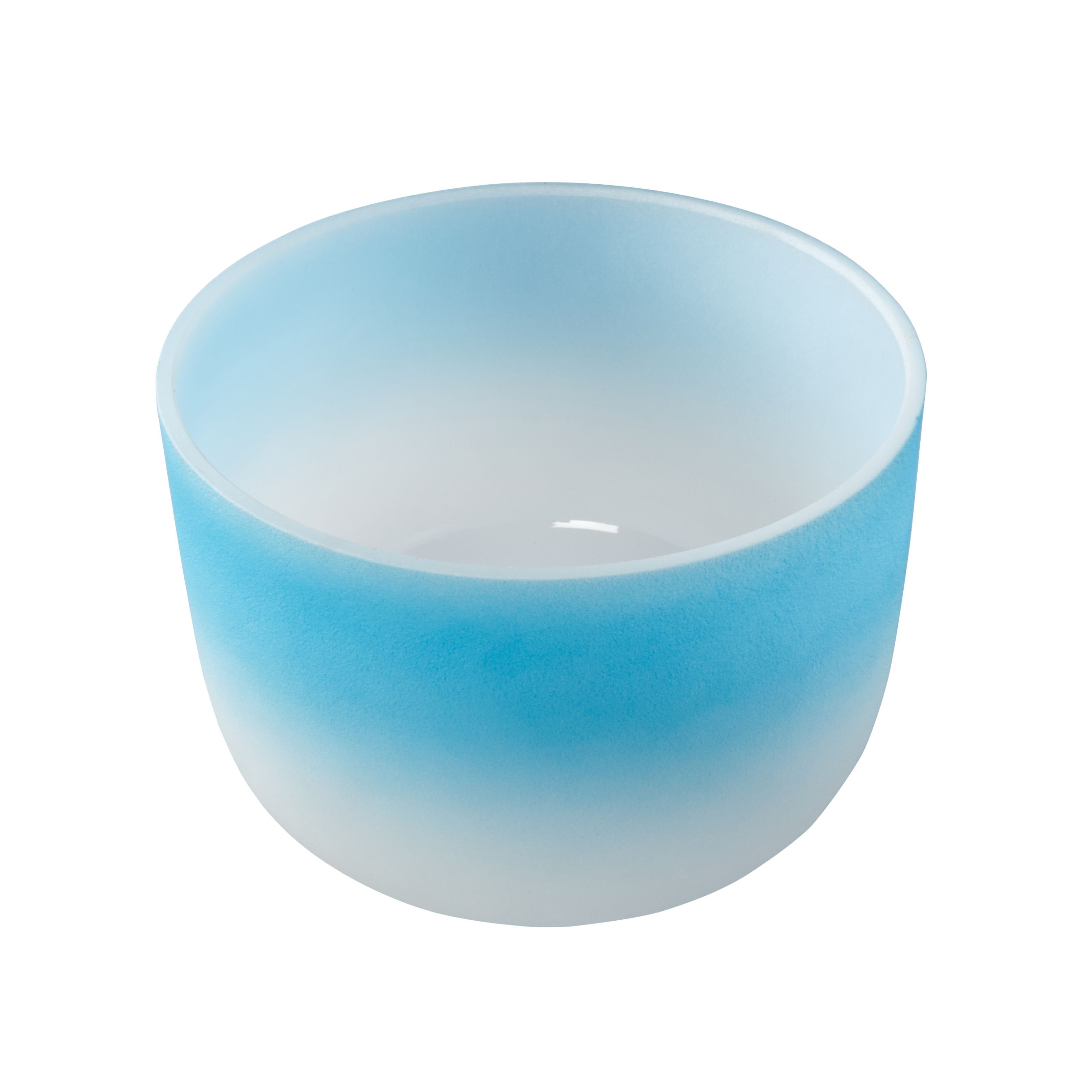 FAME Klangschalen,Kristall-Klangschale 10 Zoll Blau G4 440 Hz aus reinem Quarz geeignet für Meditation, Percussion, Klangschalen, Kristall-Klangschale, 10 Zoll, Blau, Quarz, Meditation, G4 440 Hz